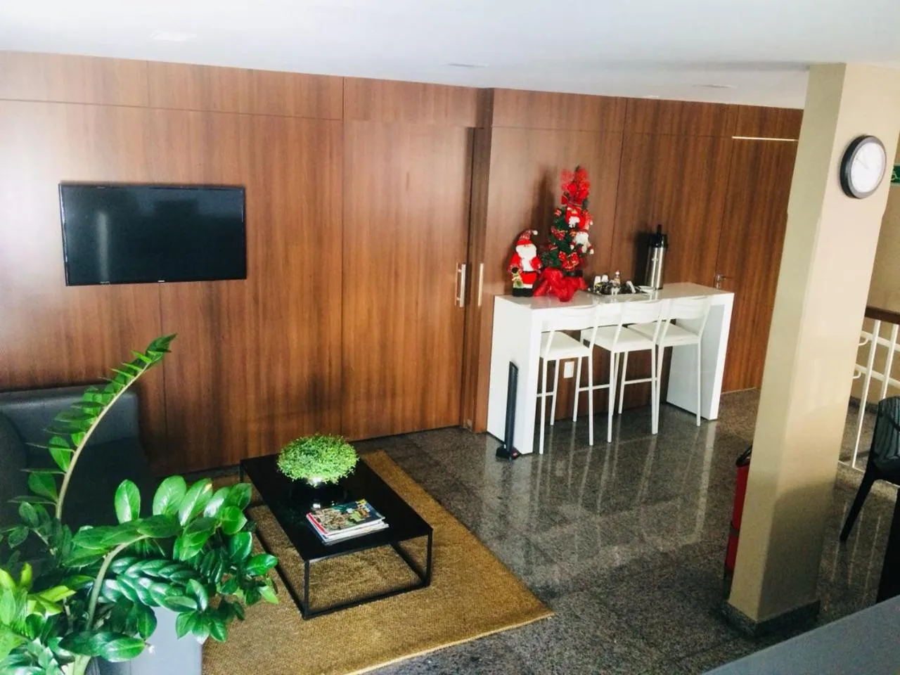 Communal lounge/ TV room in Hotel Alpha