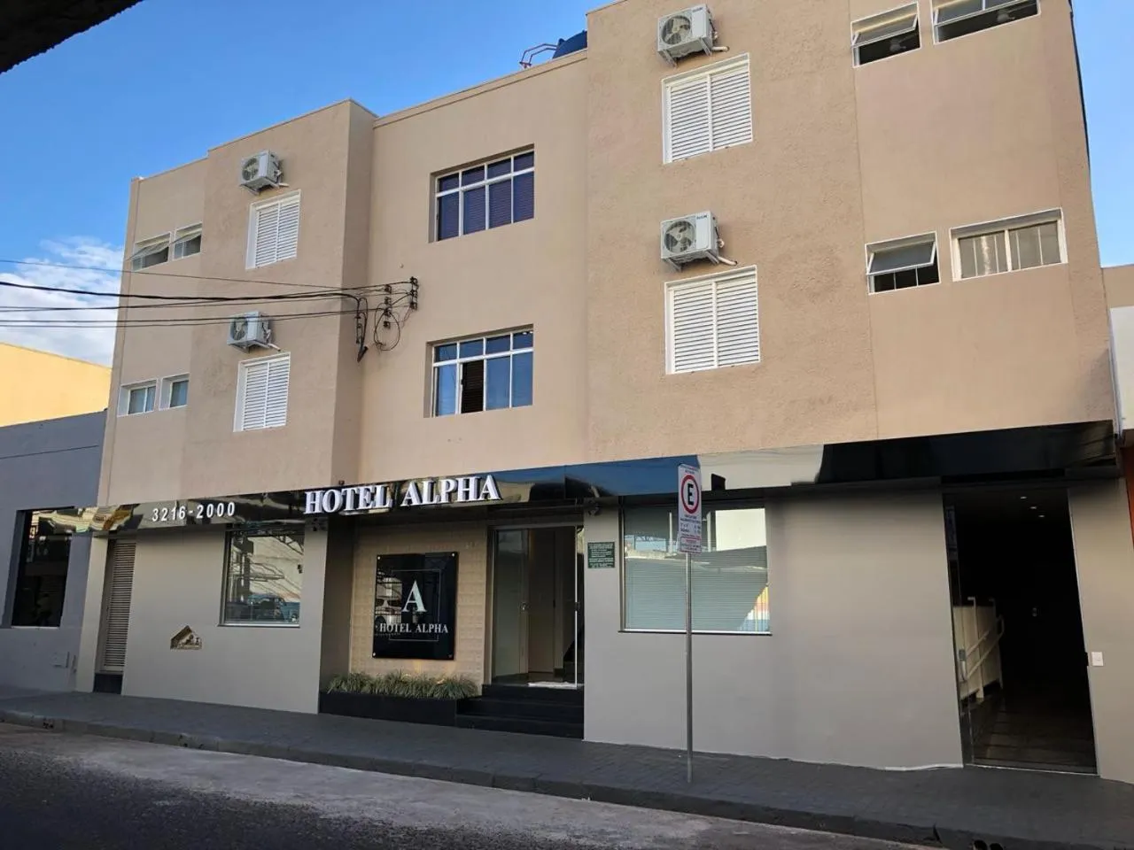 Property building in Hotel Alpha