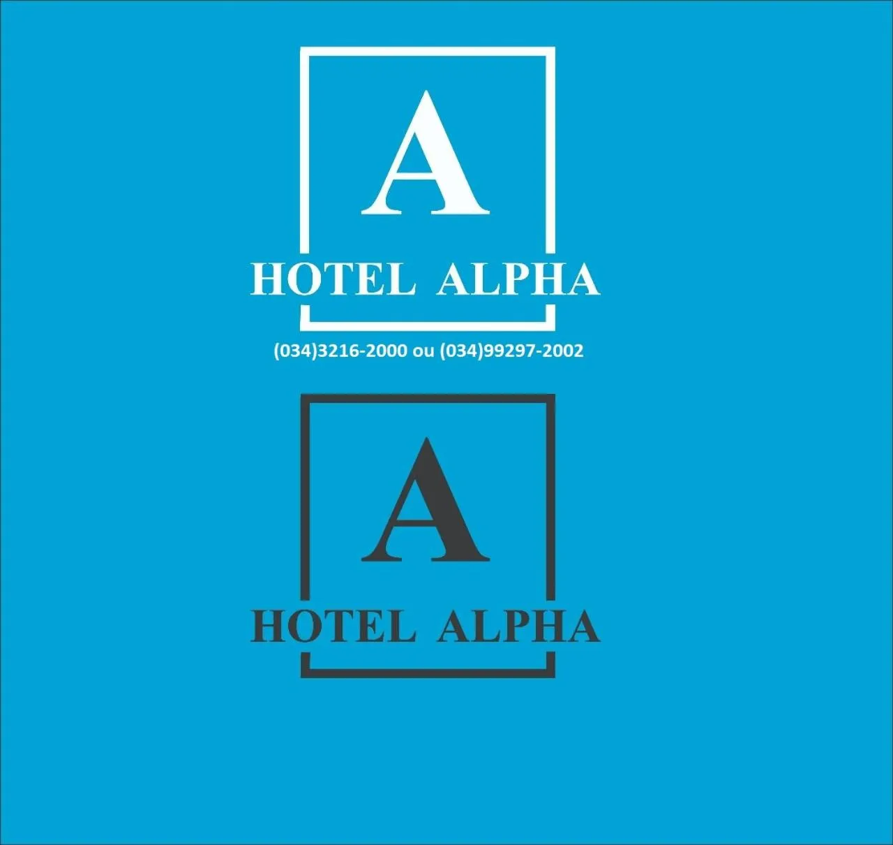 Logo/Certificate/Sign in Hotel Alpha