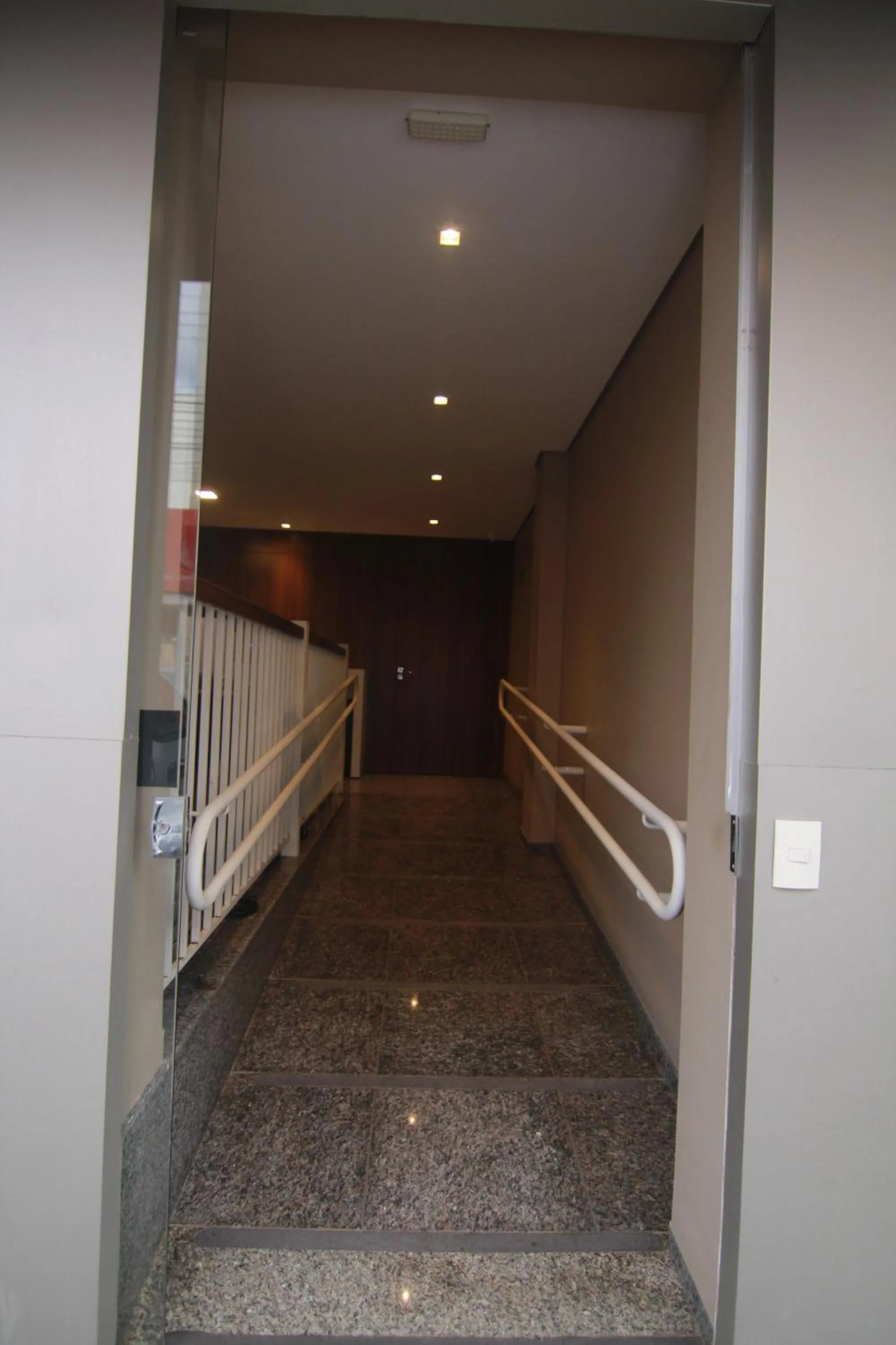 Facade/entrance in Hotel Alpha