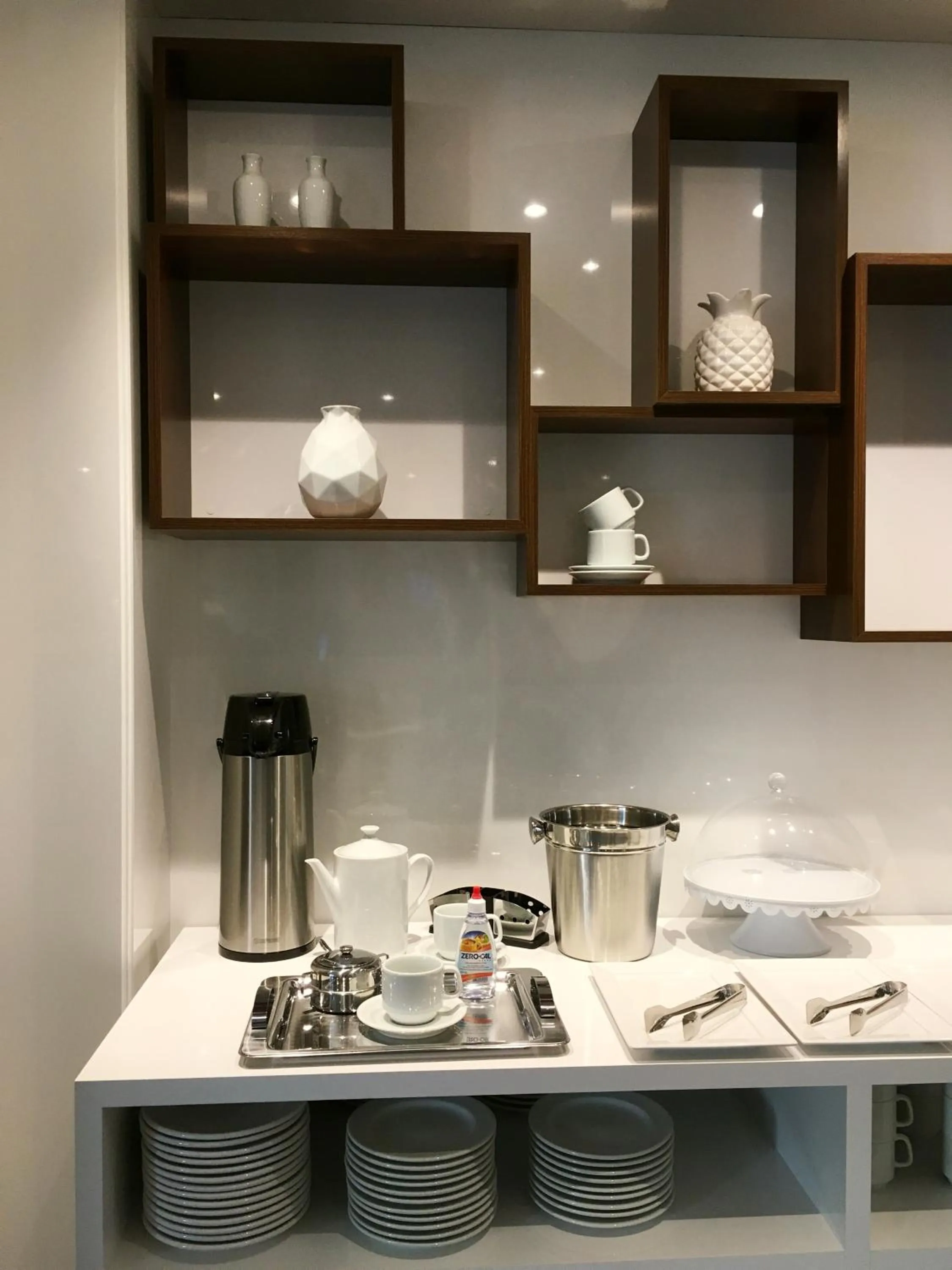 Communal kitchen in Hotel Alpha