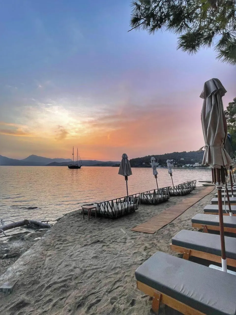 Beach in Xenia Poros Image Hotel
