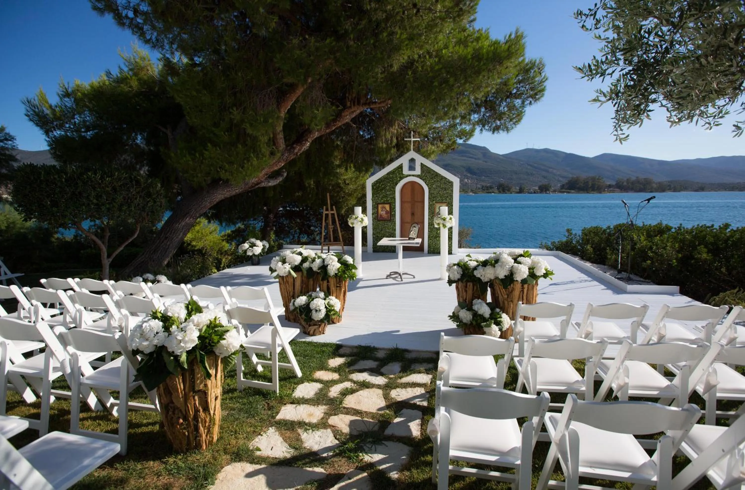 wedding in Xenia Poros Image Hotel