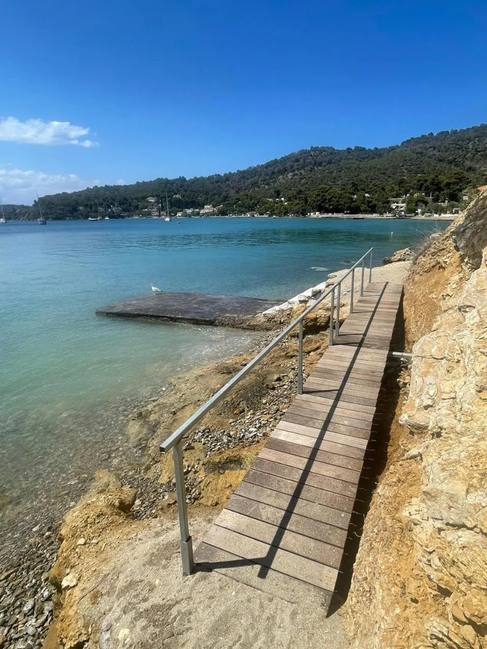 Beach in Xenia Poros Image Hotel