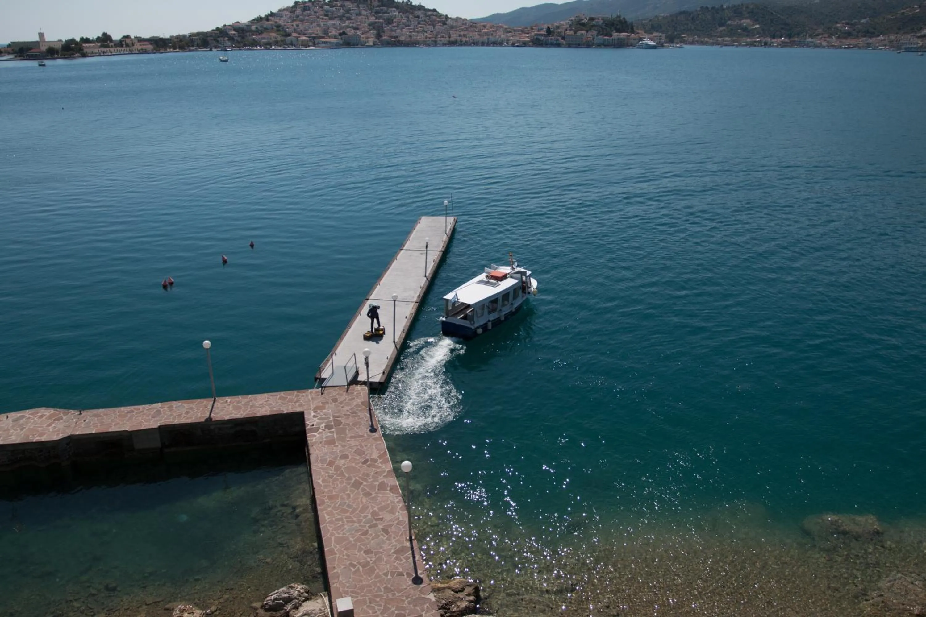 Natural landscape in Xenia Poros Image Hotel
