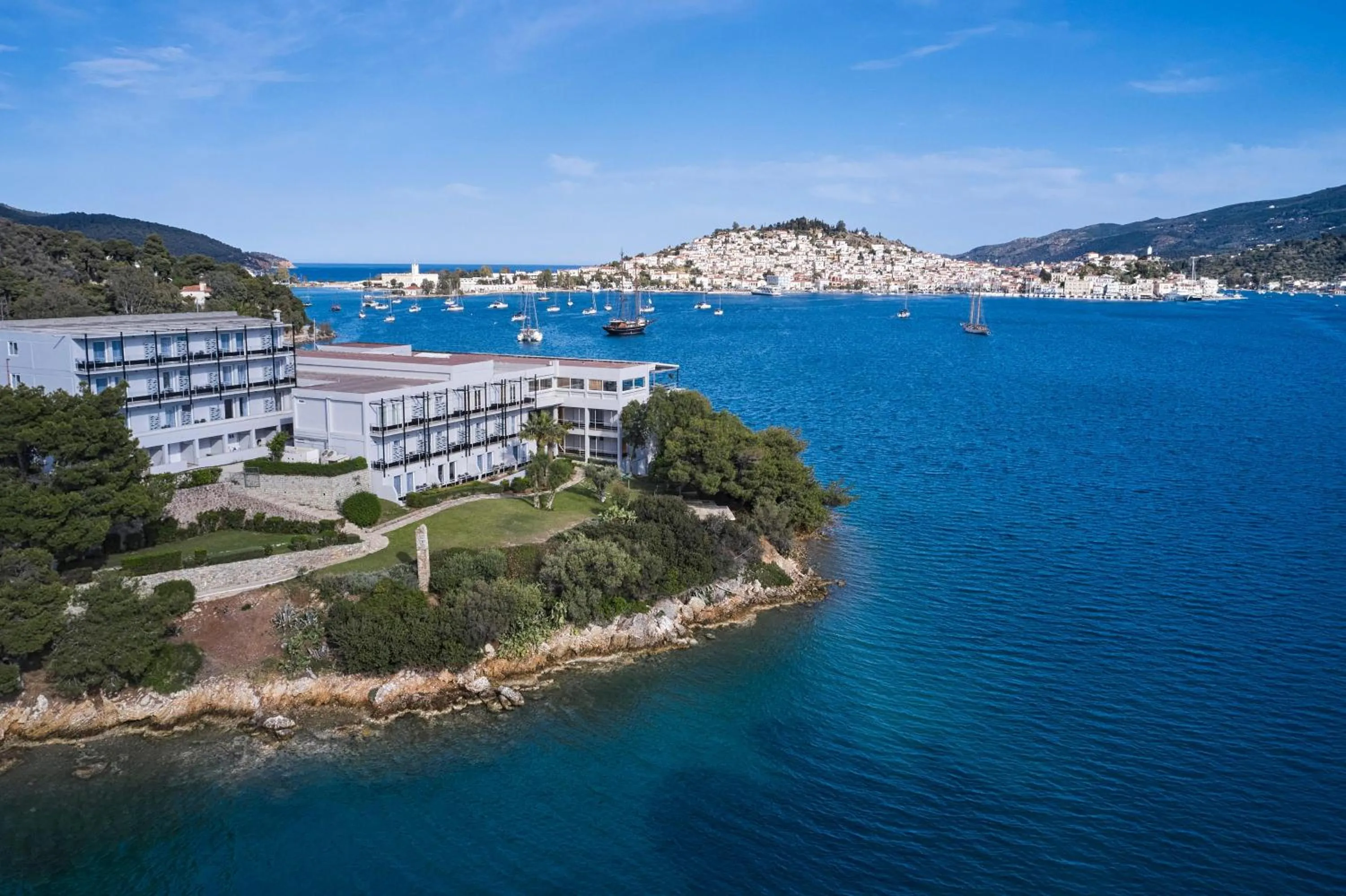 Natural landscape in Xenia Poros Image Hotel
