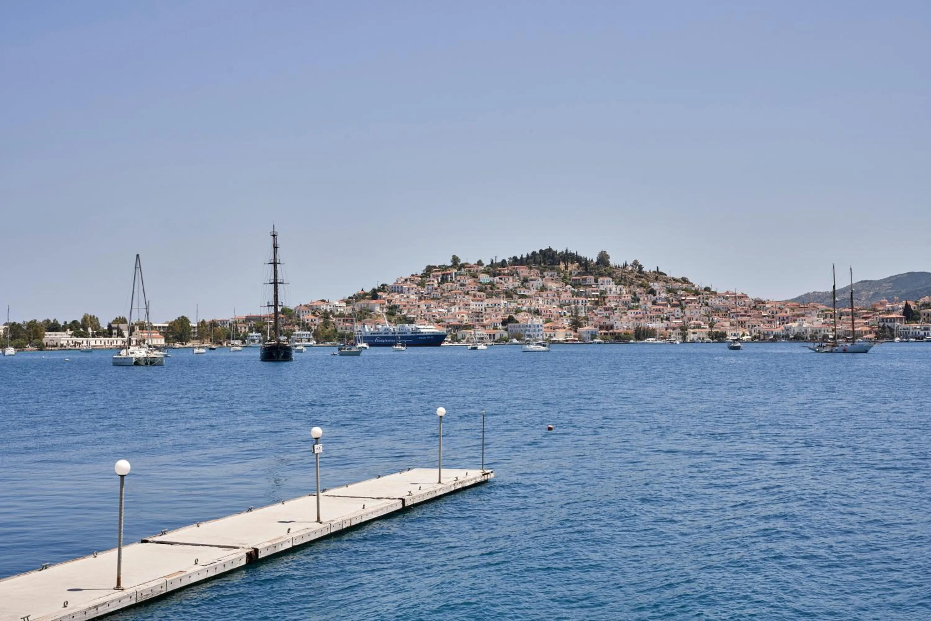 Natural landscape in Xenia Poros Image Hotel