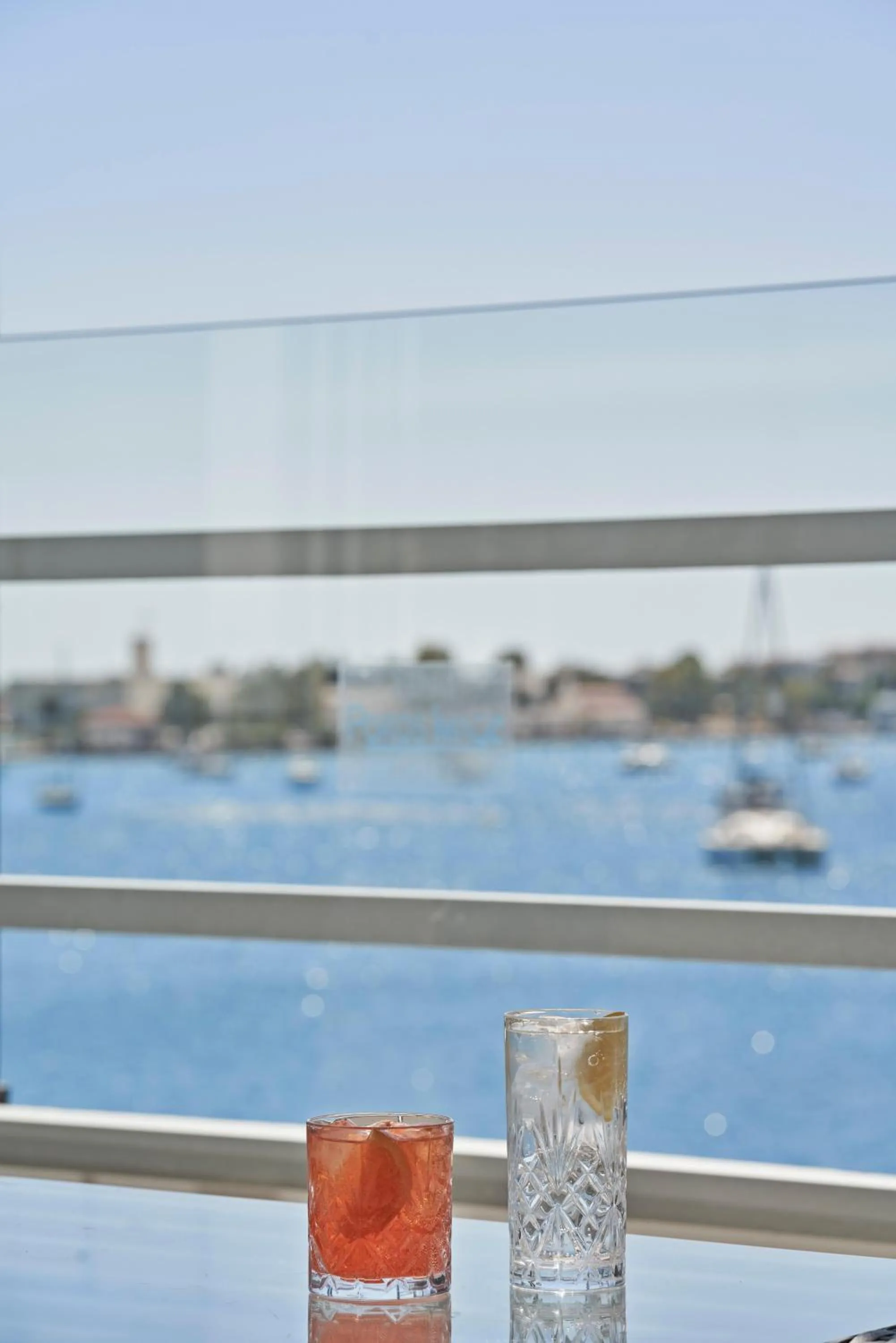 Balcony/Terrace in Xenia Poros Image Hotel