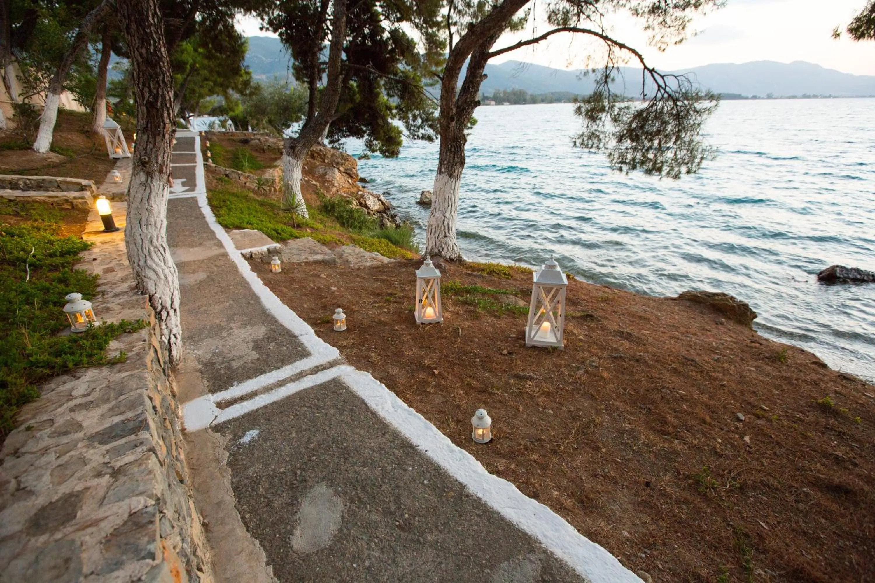 Beach in Xenia Poros Image Hotel