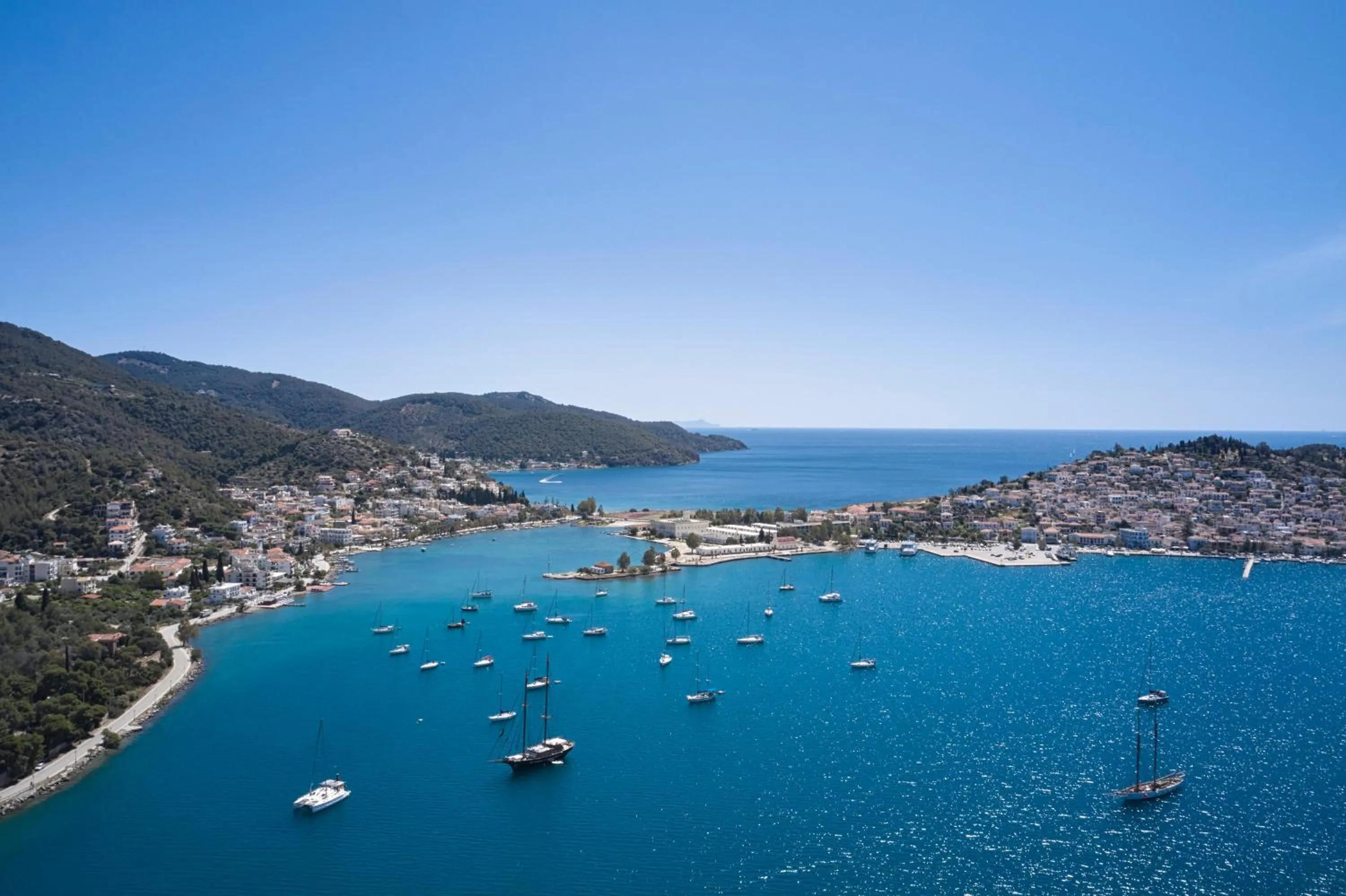 Natural landscape in Xenia Poros Image Hotel