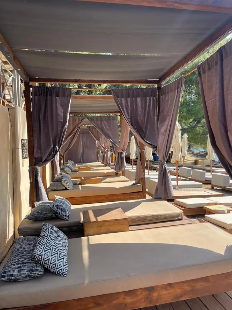 Beach, Bed in Xenia Poros Image Hotel