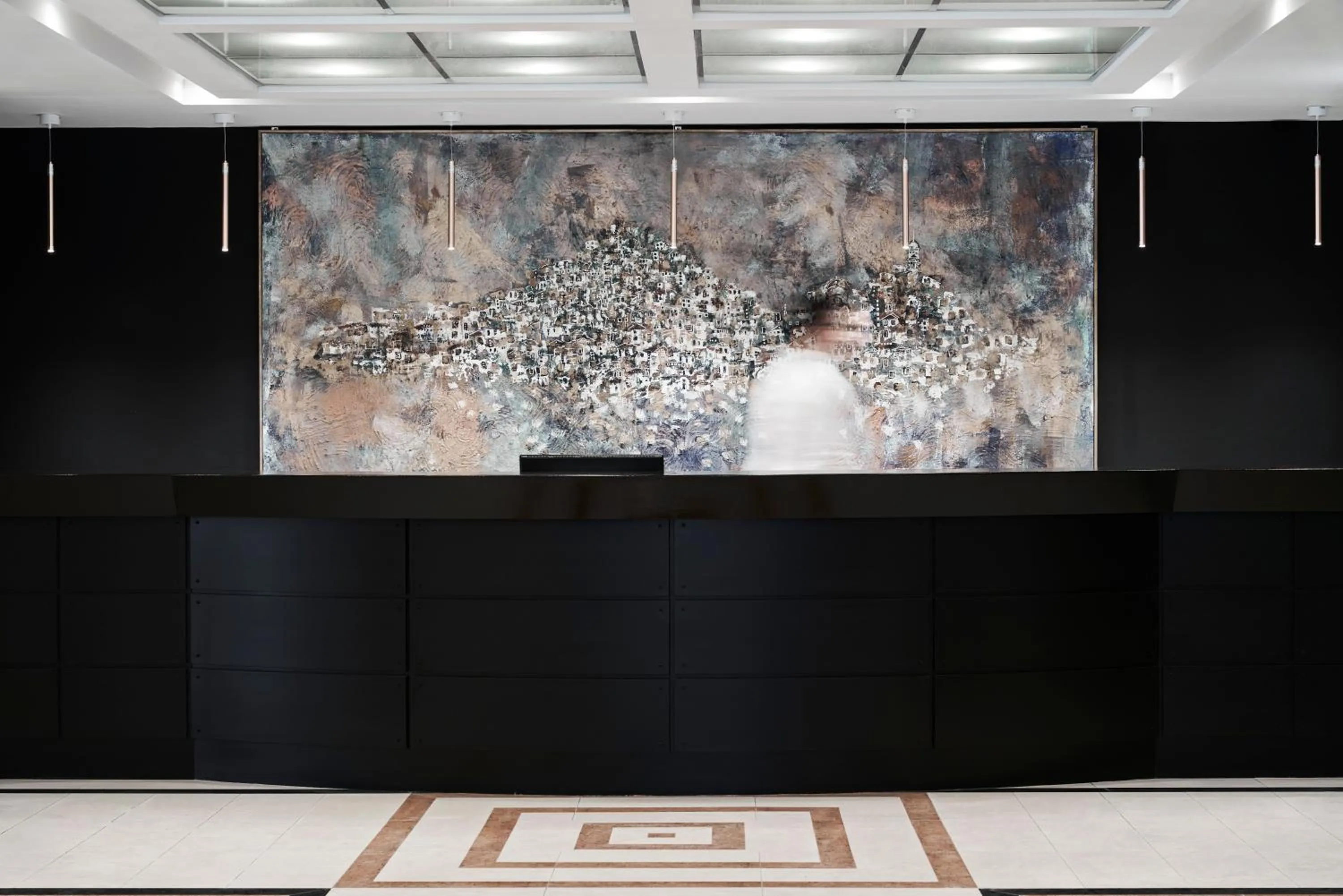 Lobby or reception in Xenia Poros Image Hotel