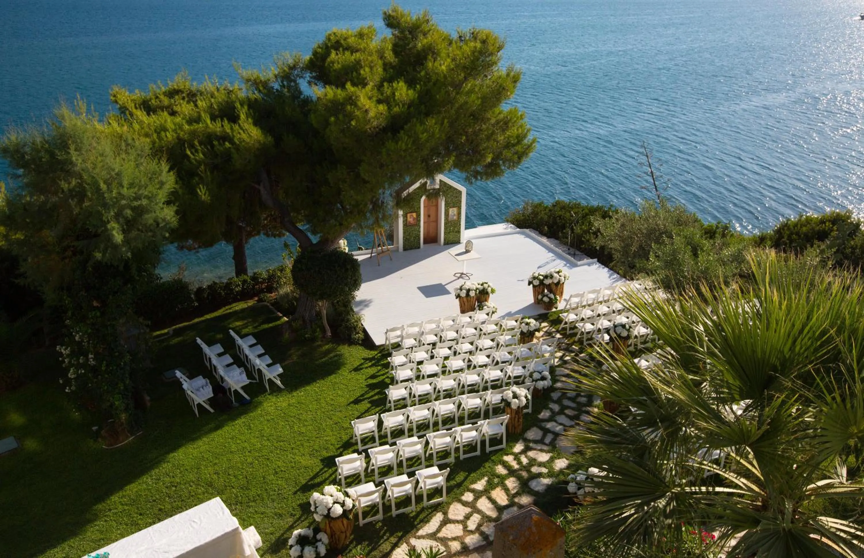 wedding in Xenia Poros Image Hotel