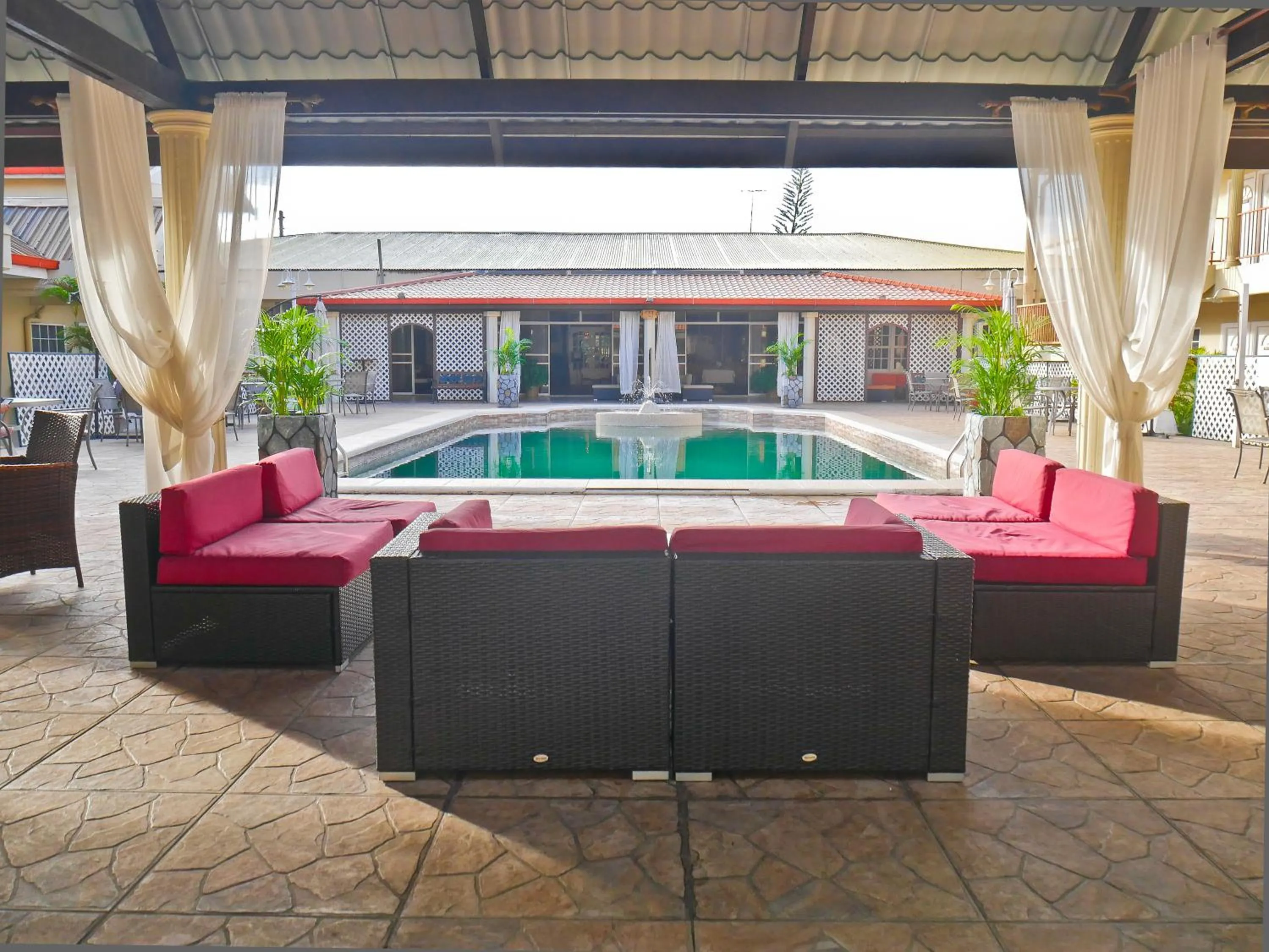 Pool view in Hotel North Resort