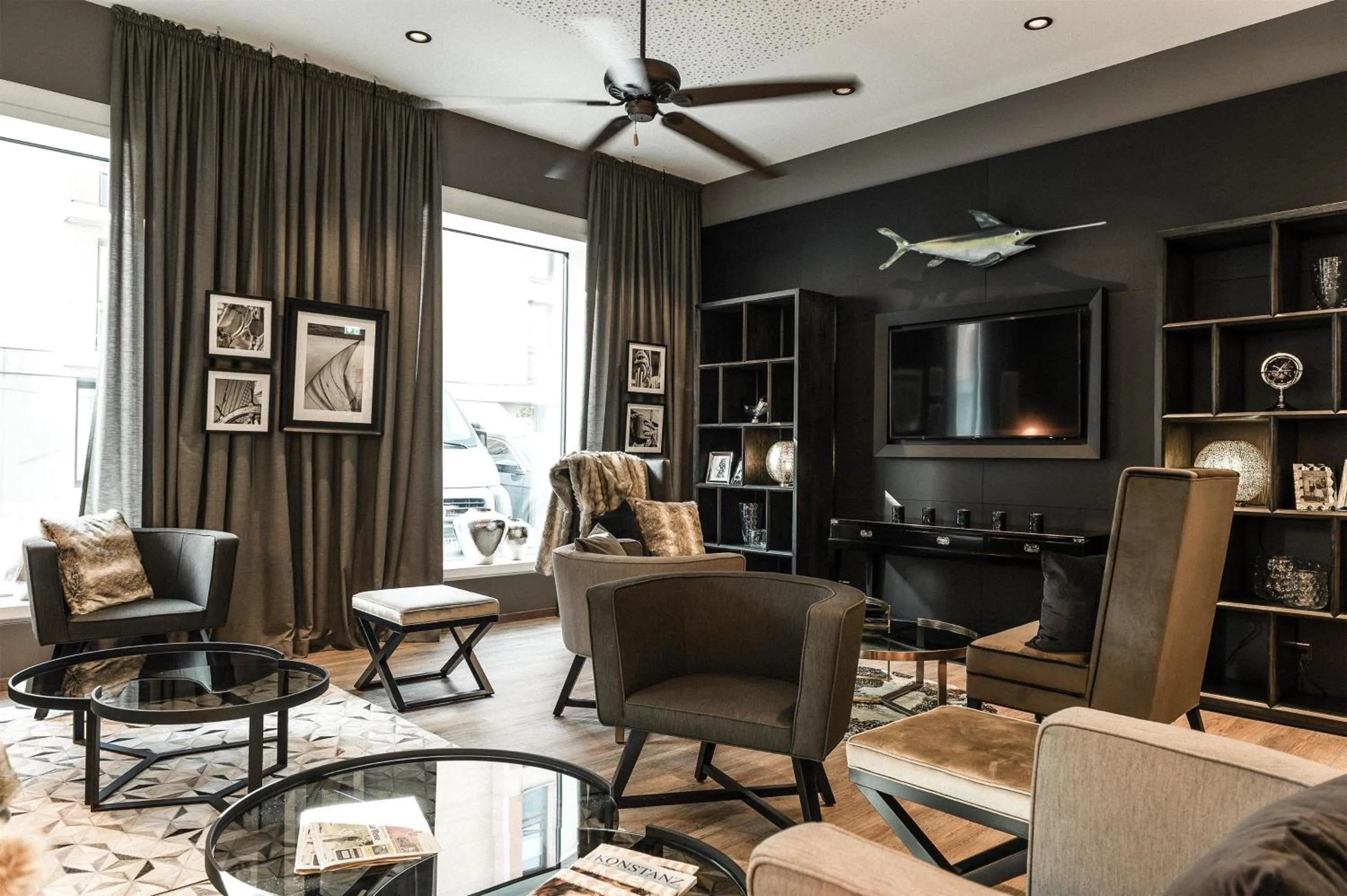 Lobby or reception in HARBR Hotel Konstanz, a member of Radisson Individuals