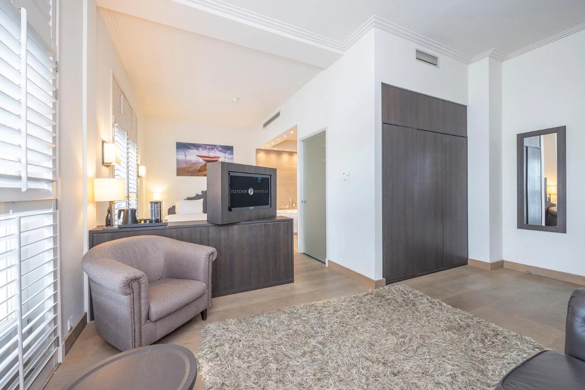 Seating area in Fletcher Hotel - Restaurant Nautisch Kwartier