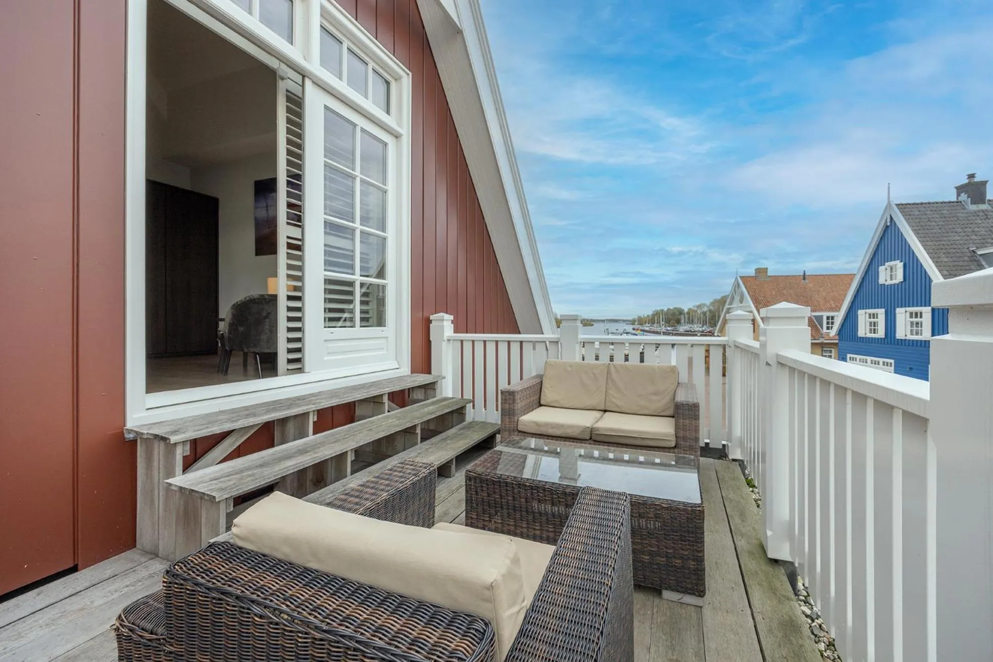 Balcony/Terrace in Fletcher Hotel - Restaurant Nautisch Kwartier