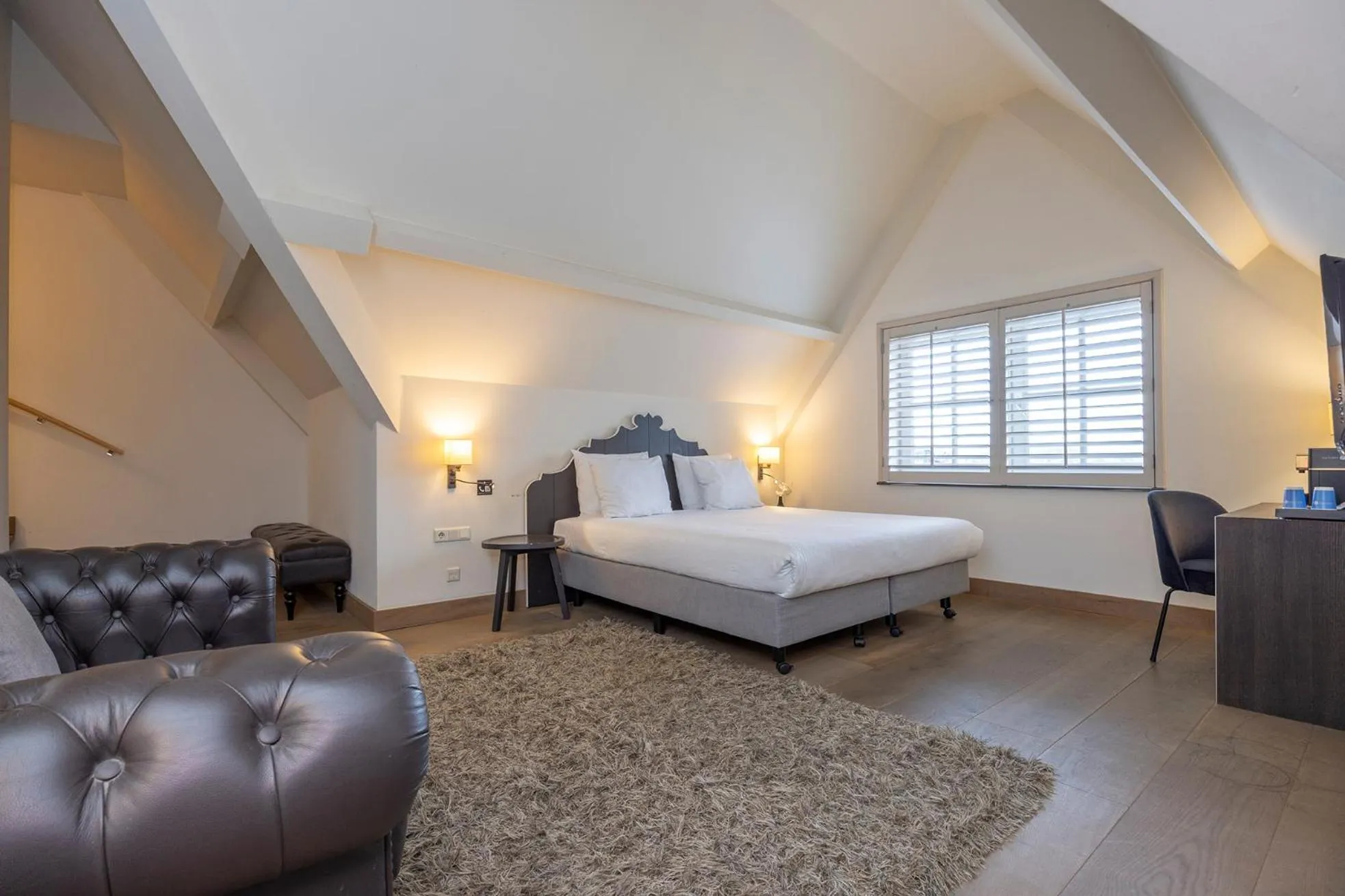 Bedroom, Bed in Fletcher Hotel - Restaurant Nautisch Kwartier