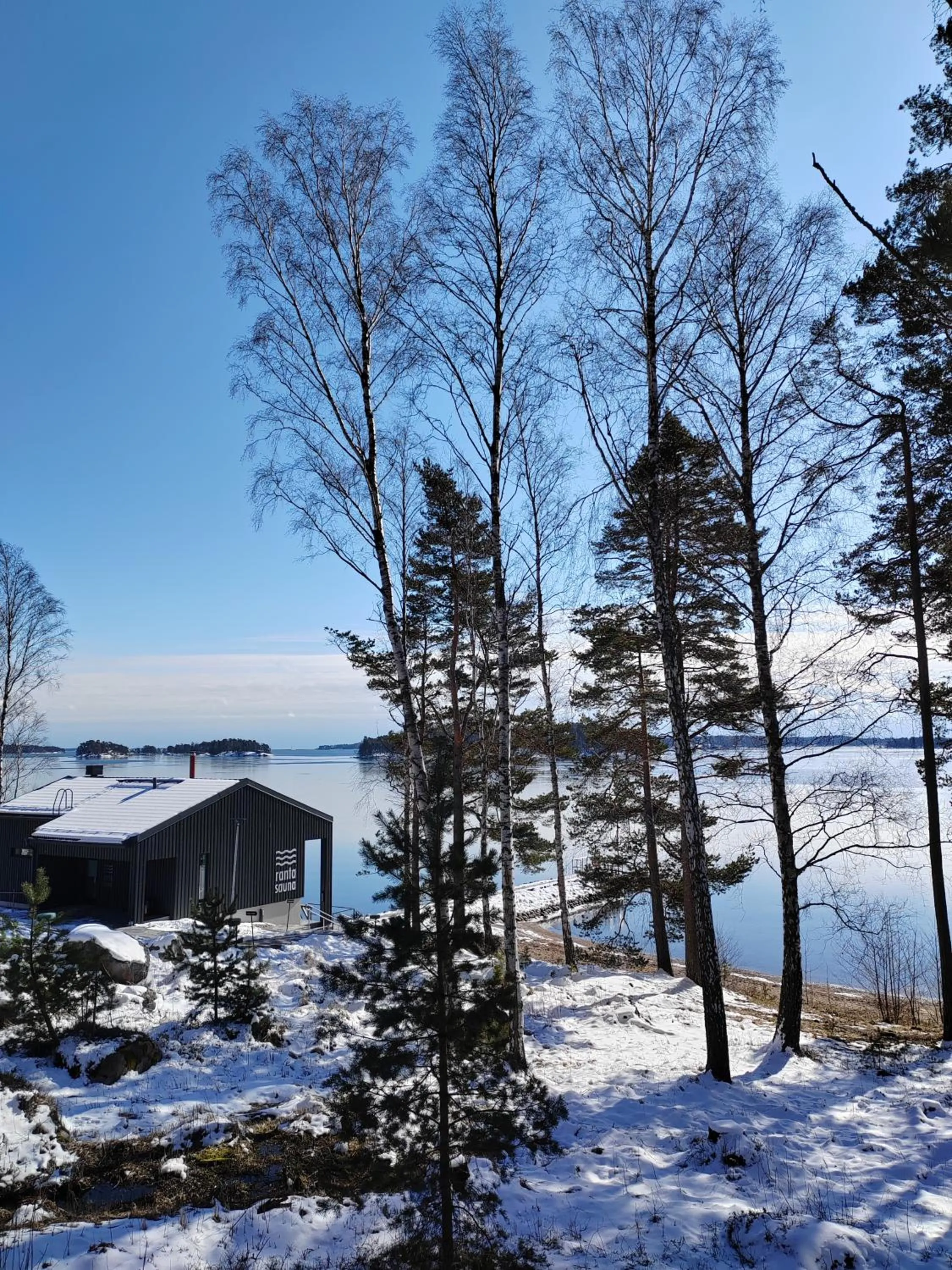 Winter in Hotel Rantapuisto