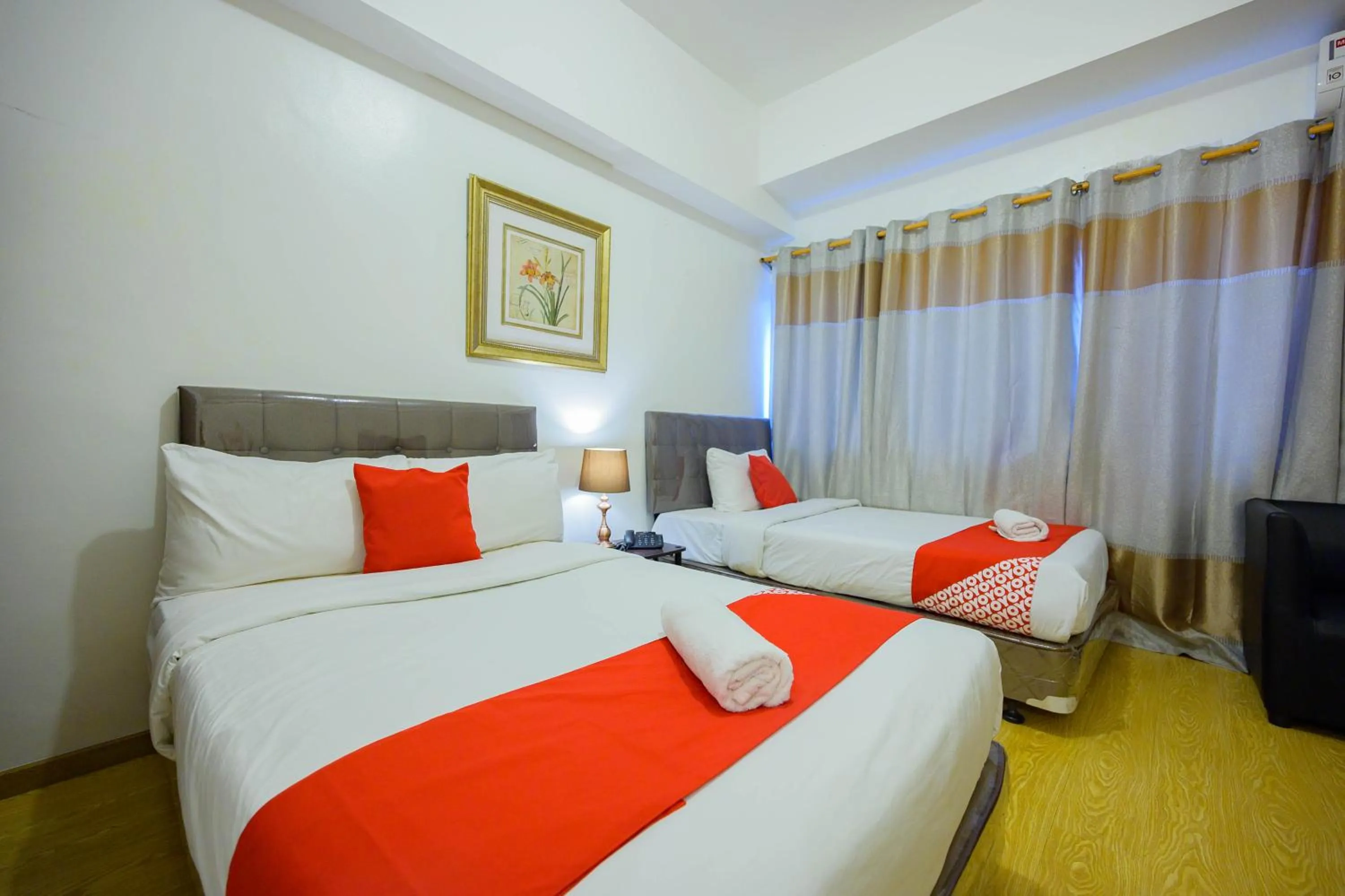 Bed in Cedar Peak Condominium by Tripsters Hub