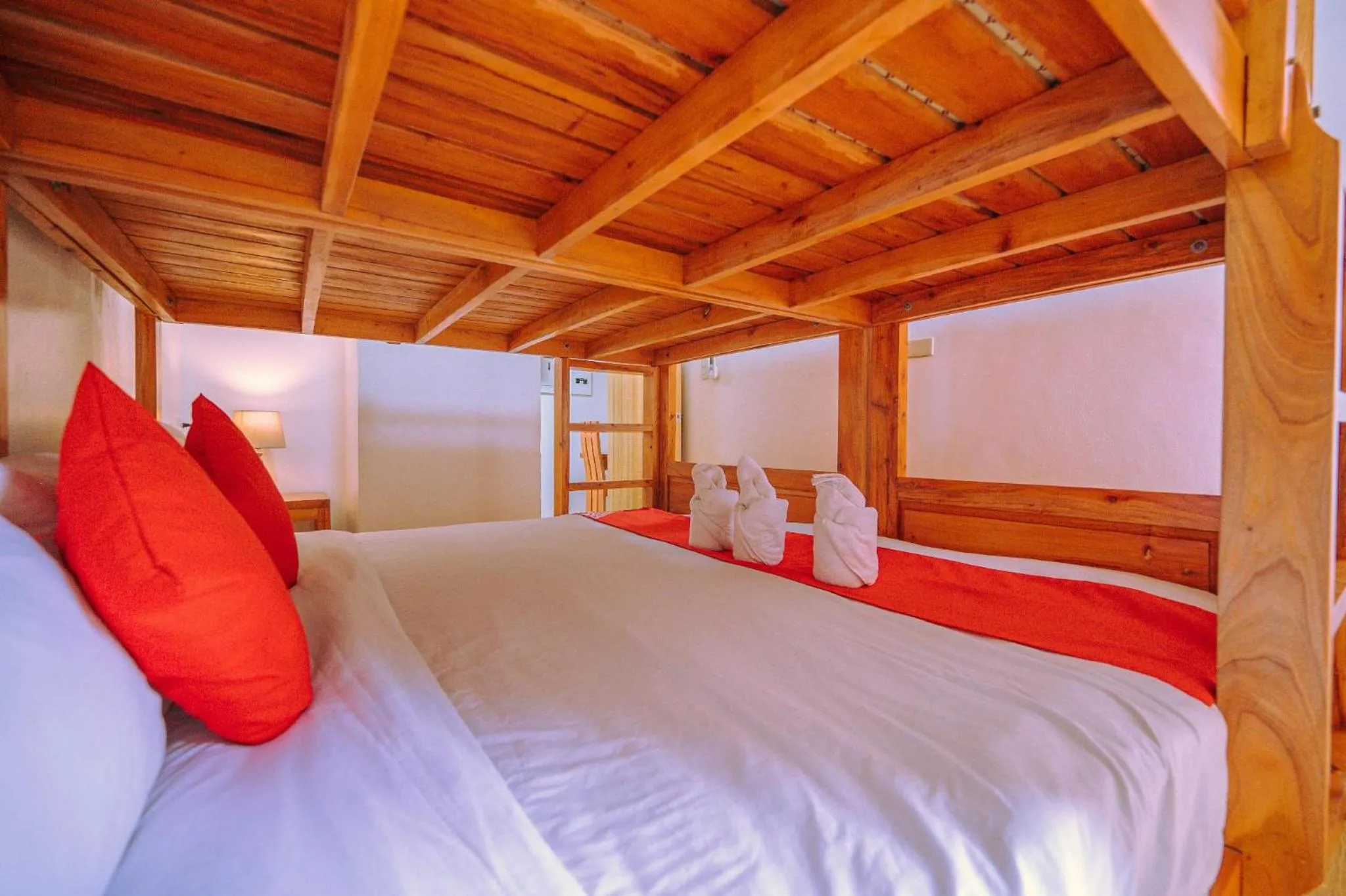 Bed in Cedar Peak Condominium by Tripsters Hub