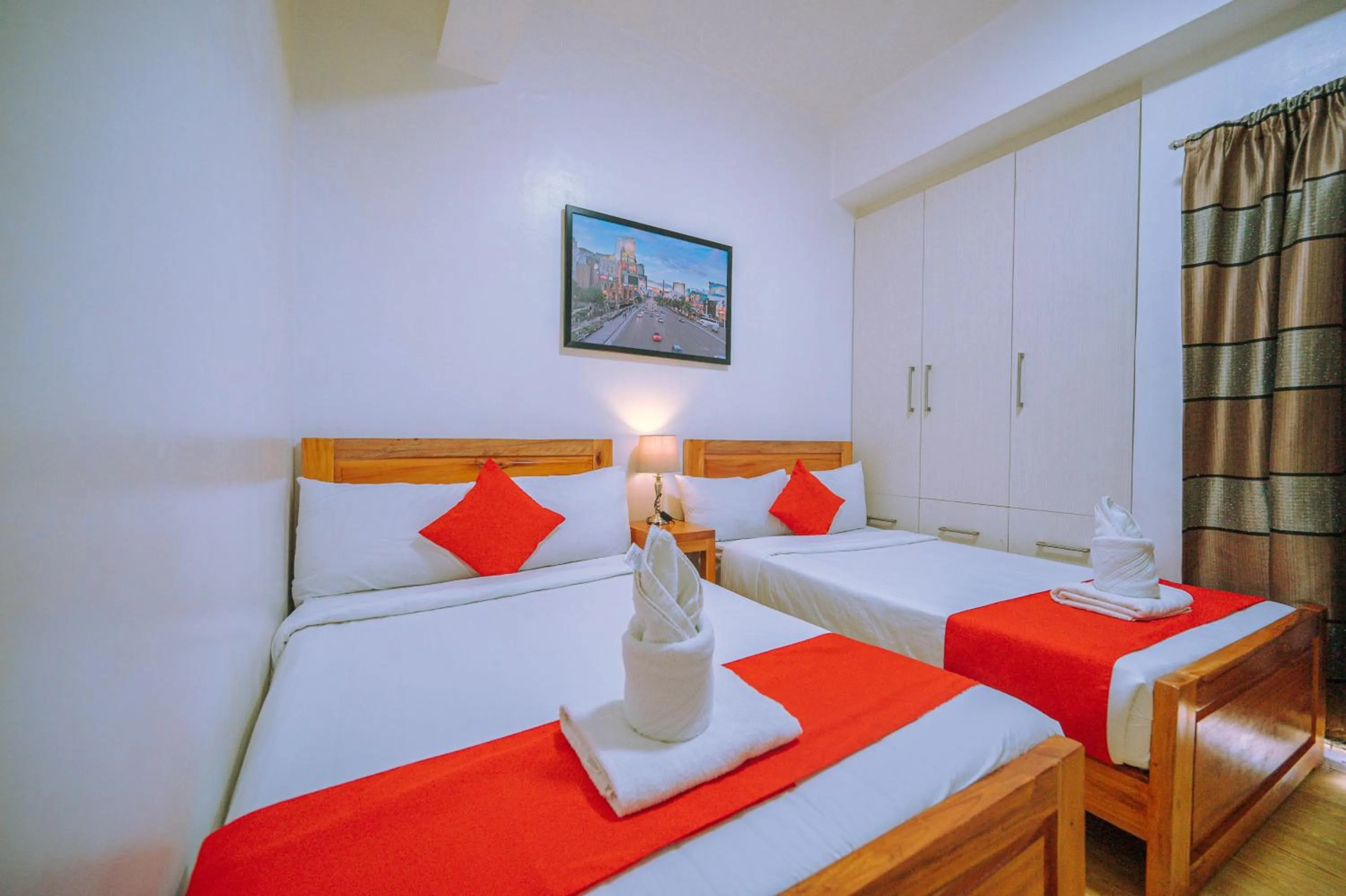 Bed in Cedar Peak Condominium by Tripsters Hub