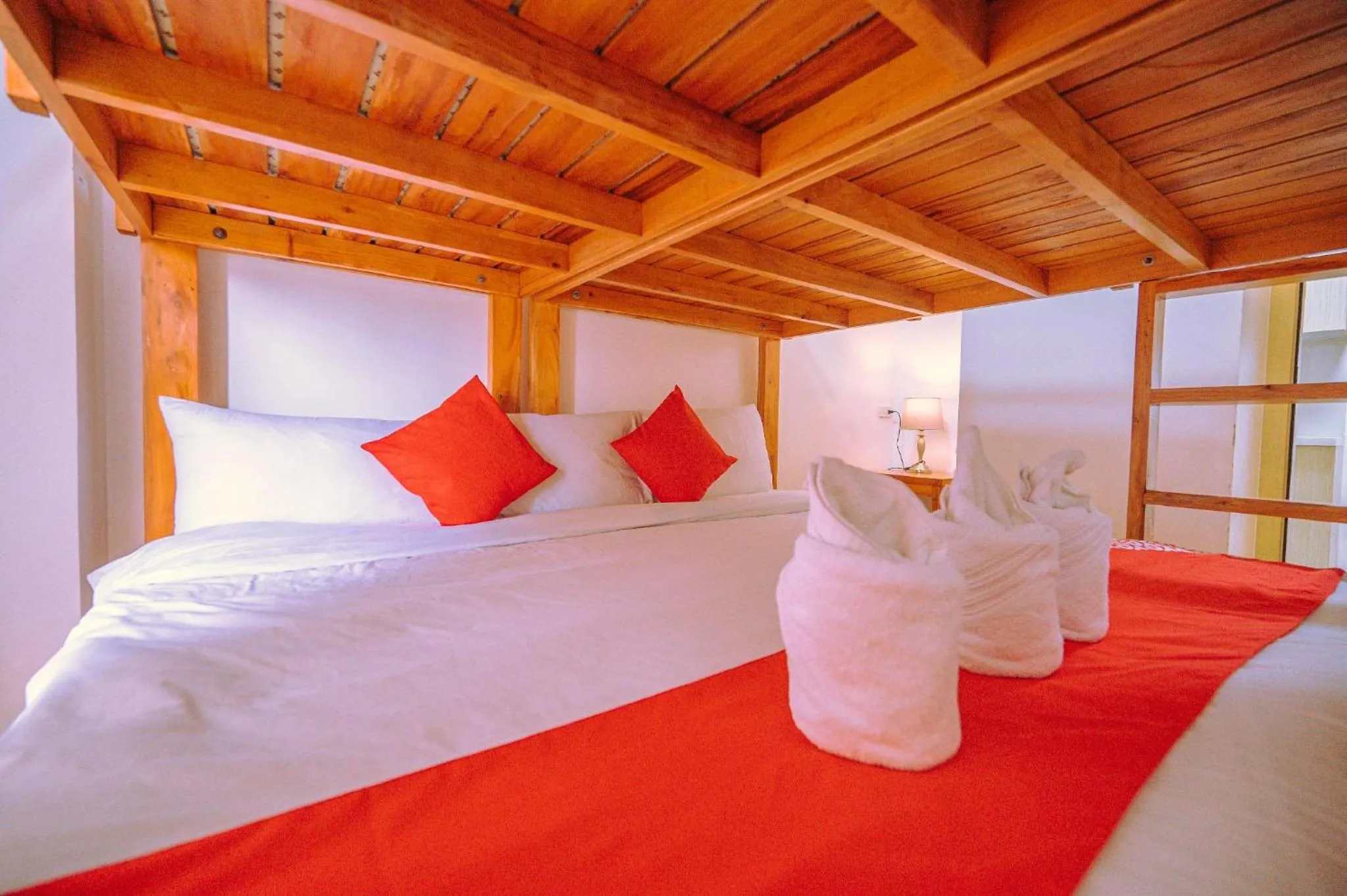 Bed in Cedar Peak Condominium by Tripsters Hub