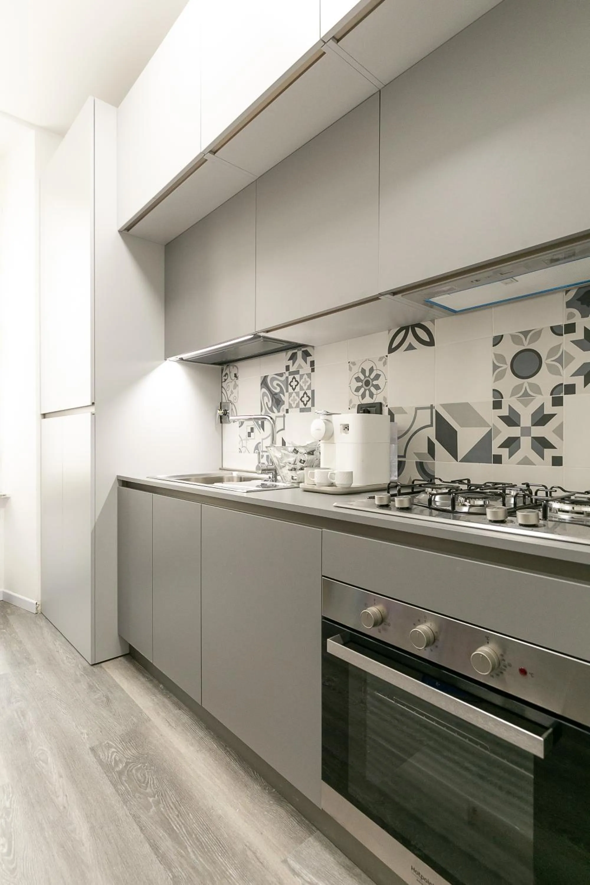 Kitchen or kitchenette in Capitolium Rooms