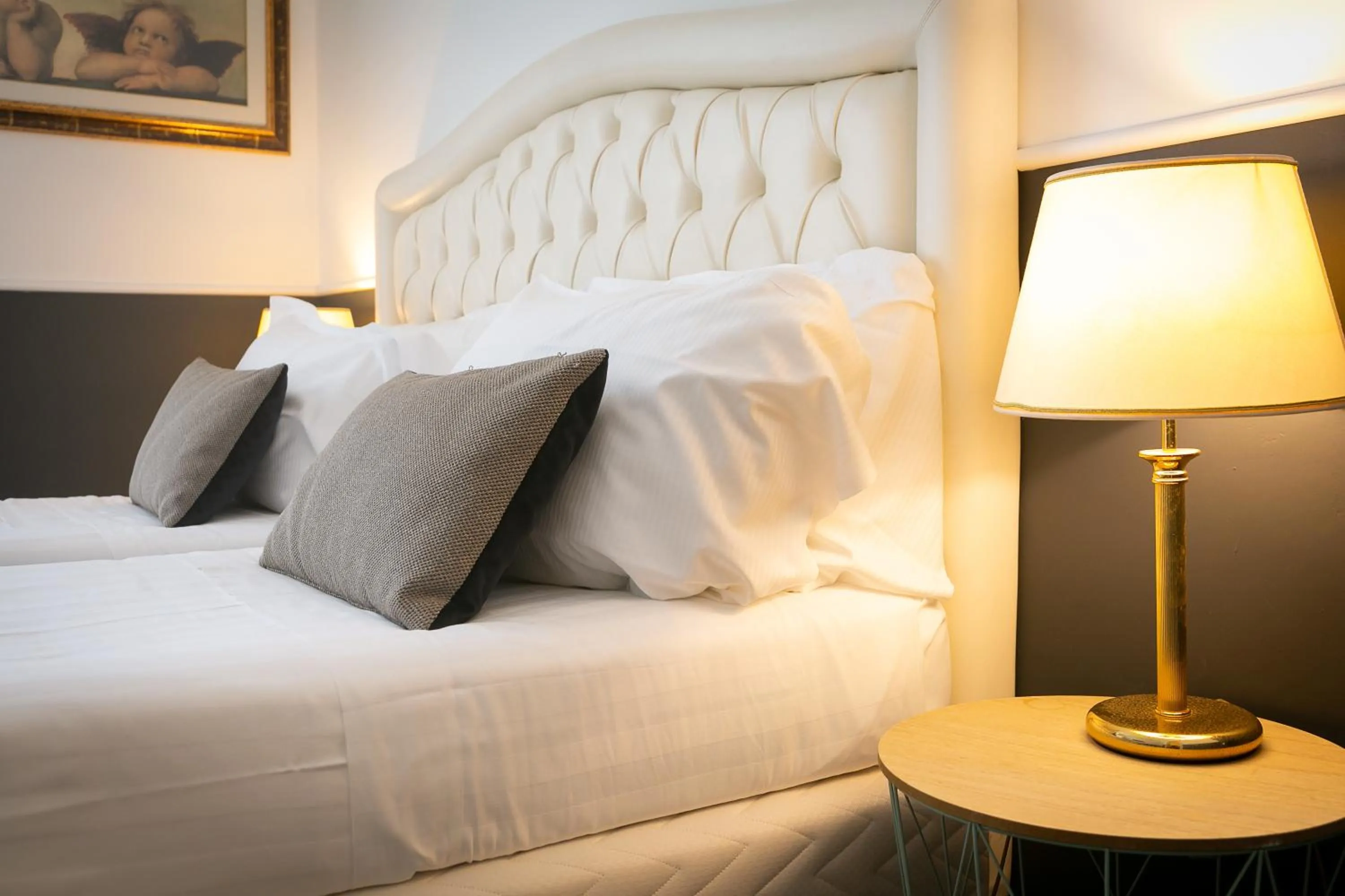 Bed in Capitolium Rooms