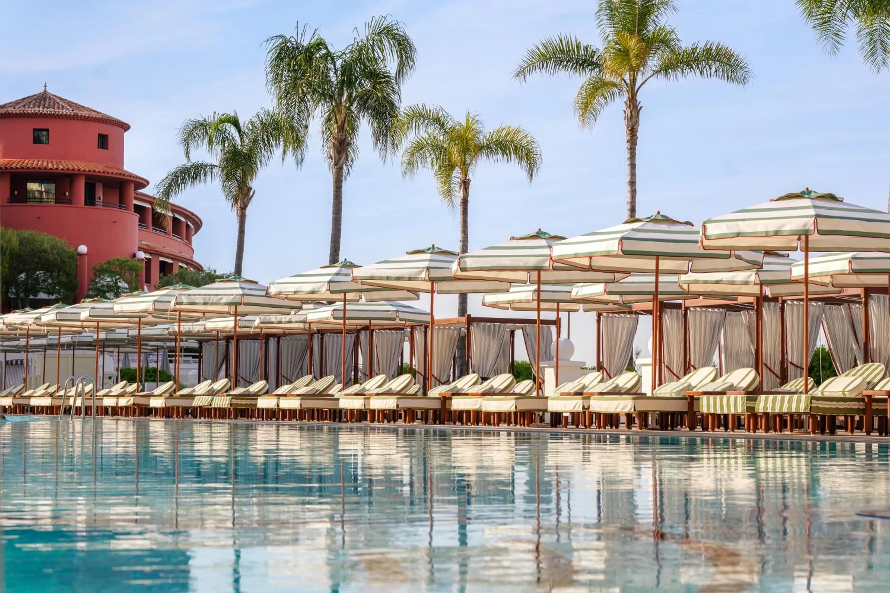 Swimming pool in Monte-Carlo Beach