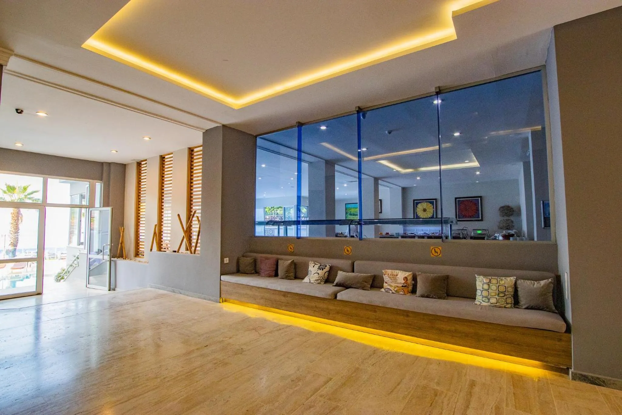 Lobby or reception in MARBAS SELECT BEACH , Adult Only 14 Plus