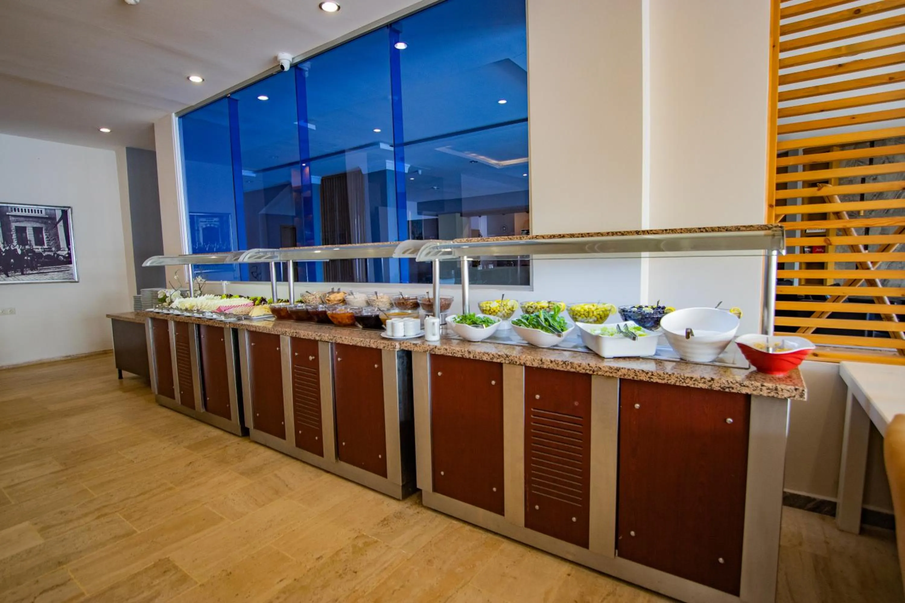 Buffet breakfast in MARBAS SELECT BEACH , Adult Only 14 Plus