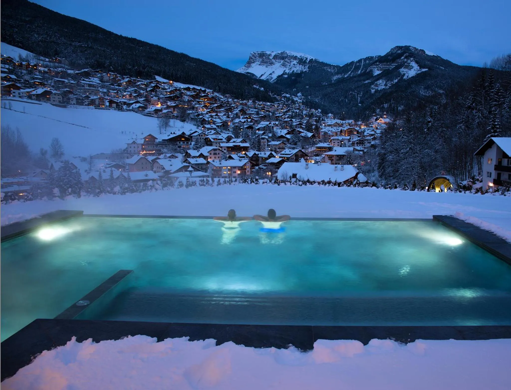 City view in Alpin & Vital Hotel La Perla