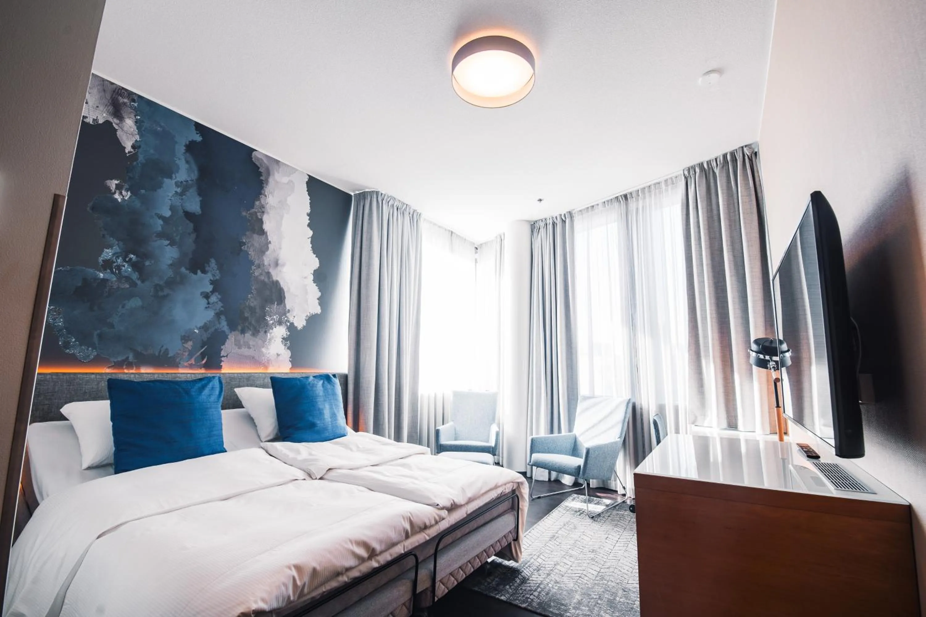 Bed in Comfort Hotel Sello