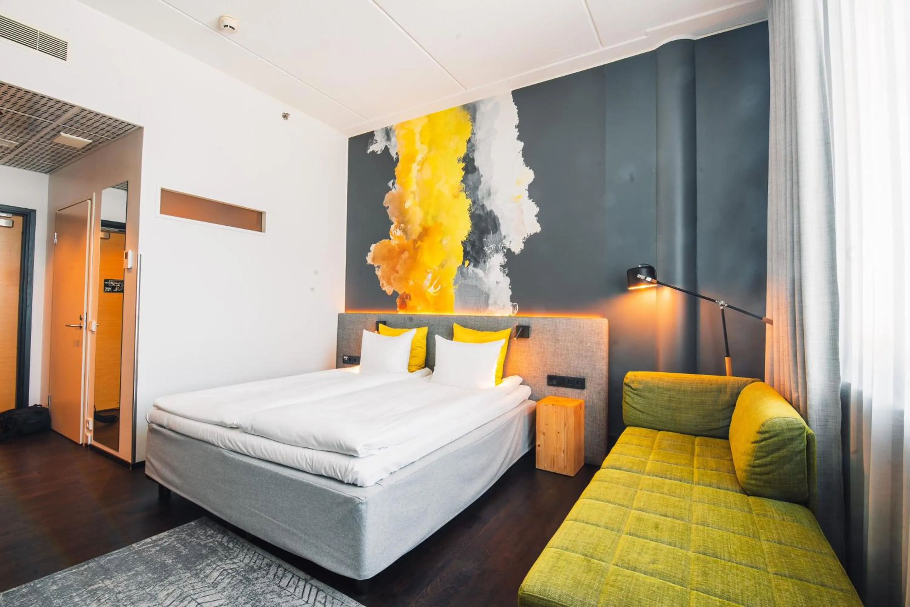 Bed in Comfort Hotel Sello