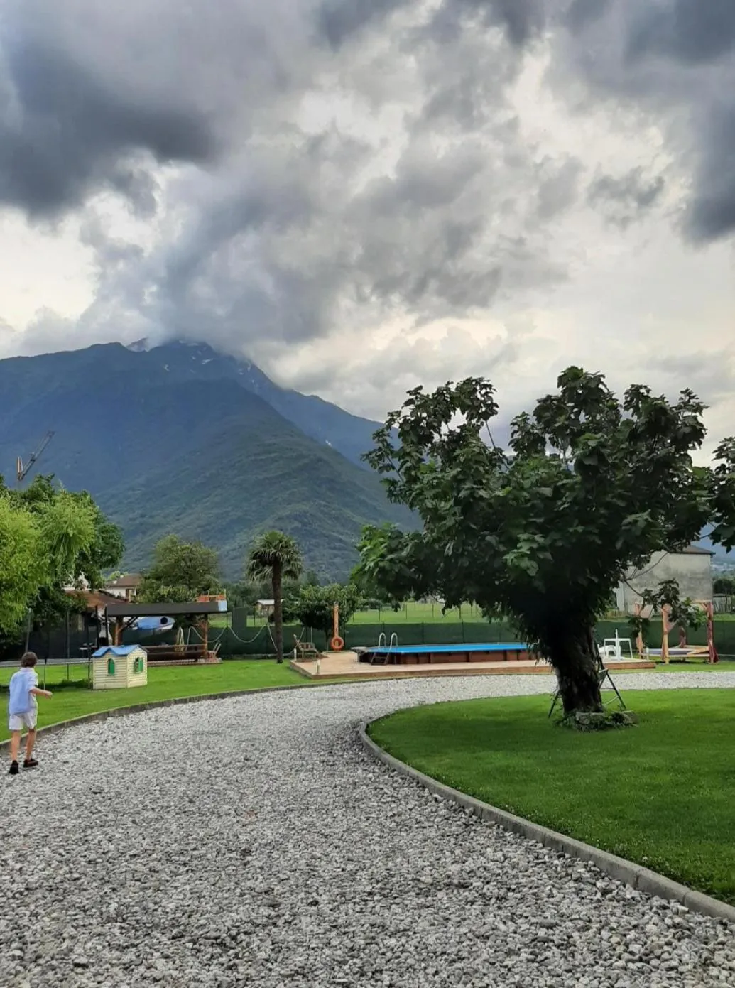 Garden in B&B Zia Vivina