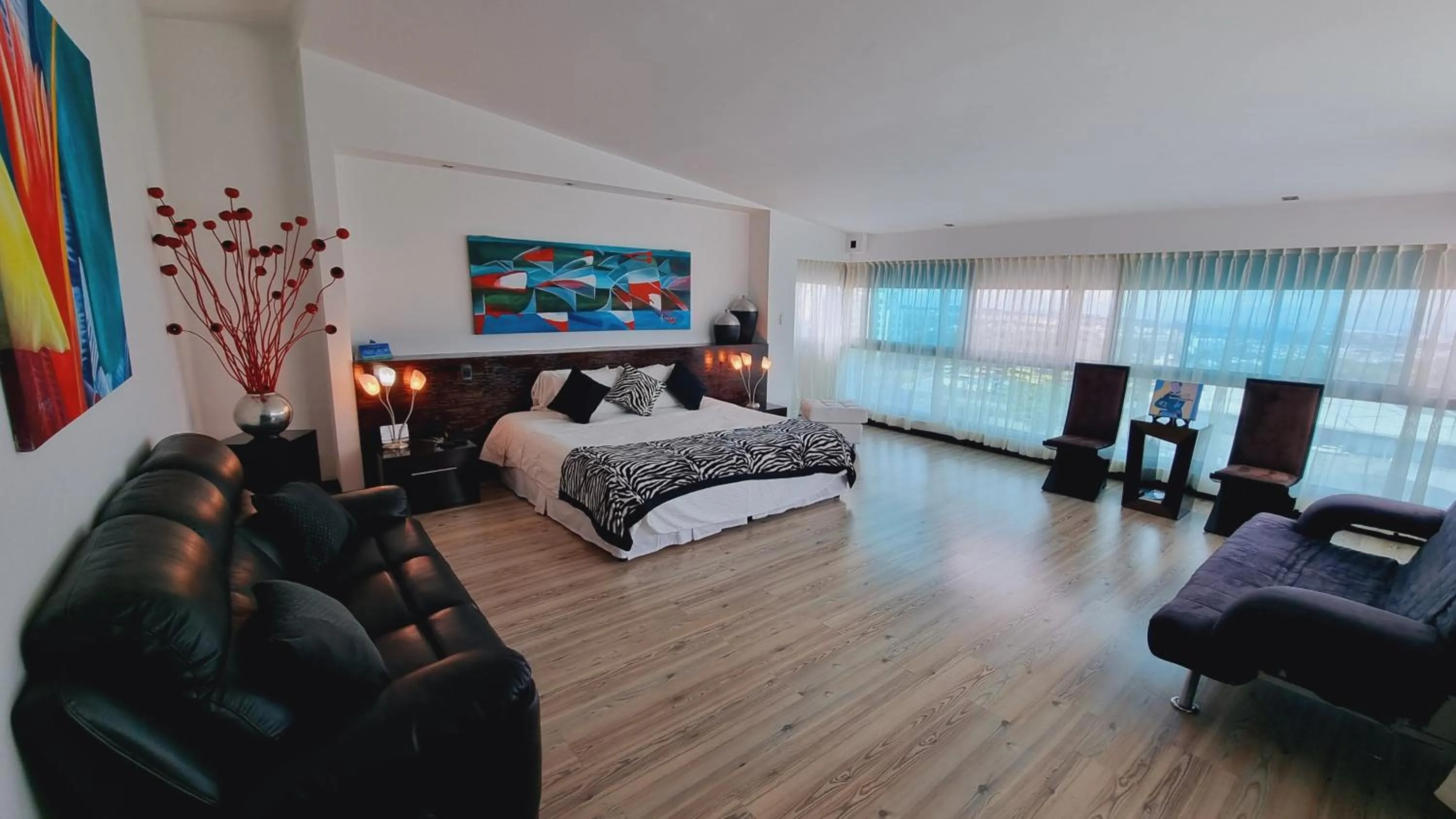 Bedroom, Bed in Habitat Suites Hotel By GHO Hoteles