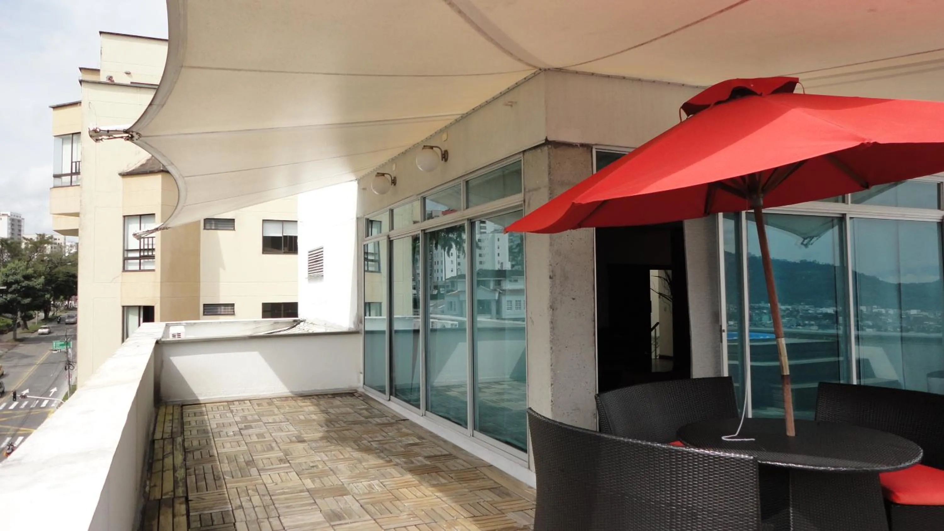 Balcony/Terrace in Habitat Suites Hotel By GHO Hoteles