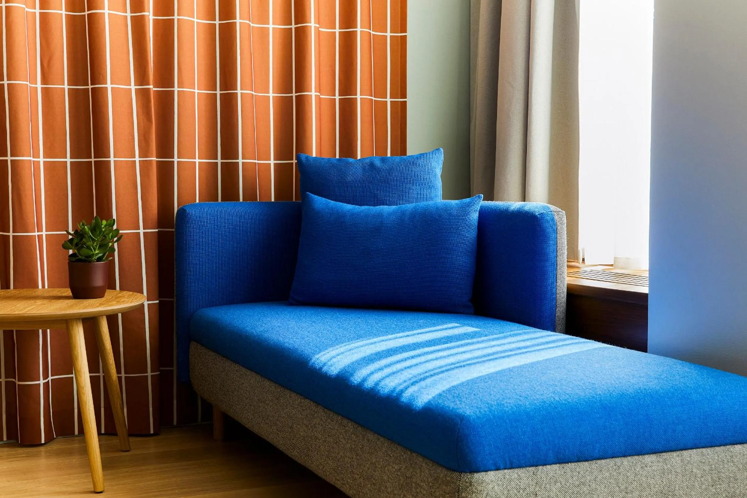 Seating area in Hobo Helsinki