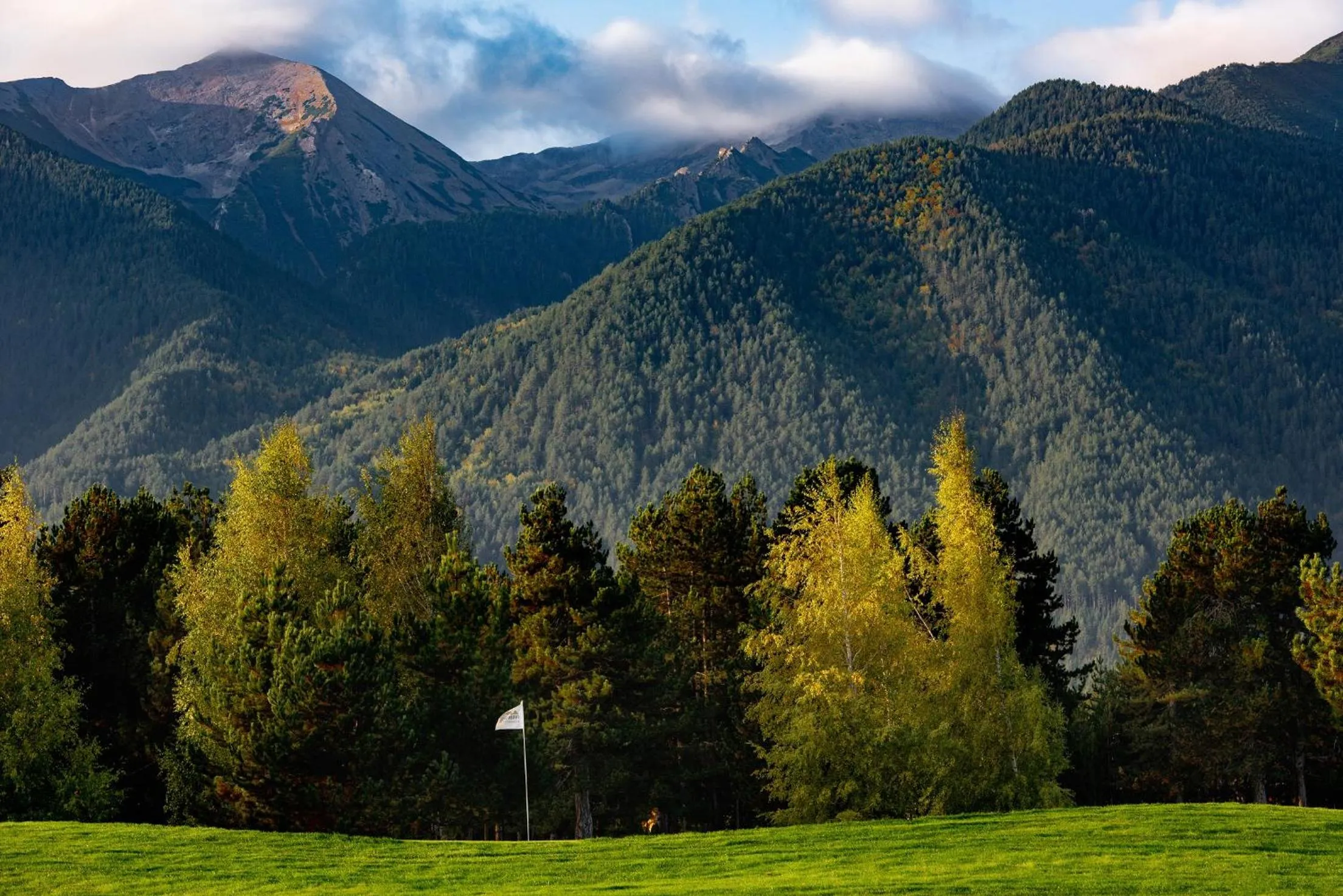 Natural landscape in Pirin Golf & Country Club Apartment Complex