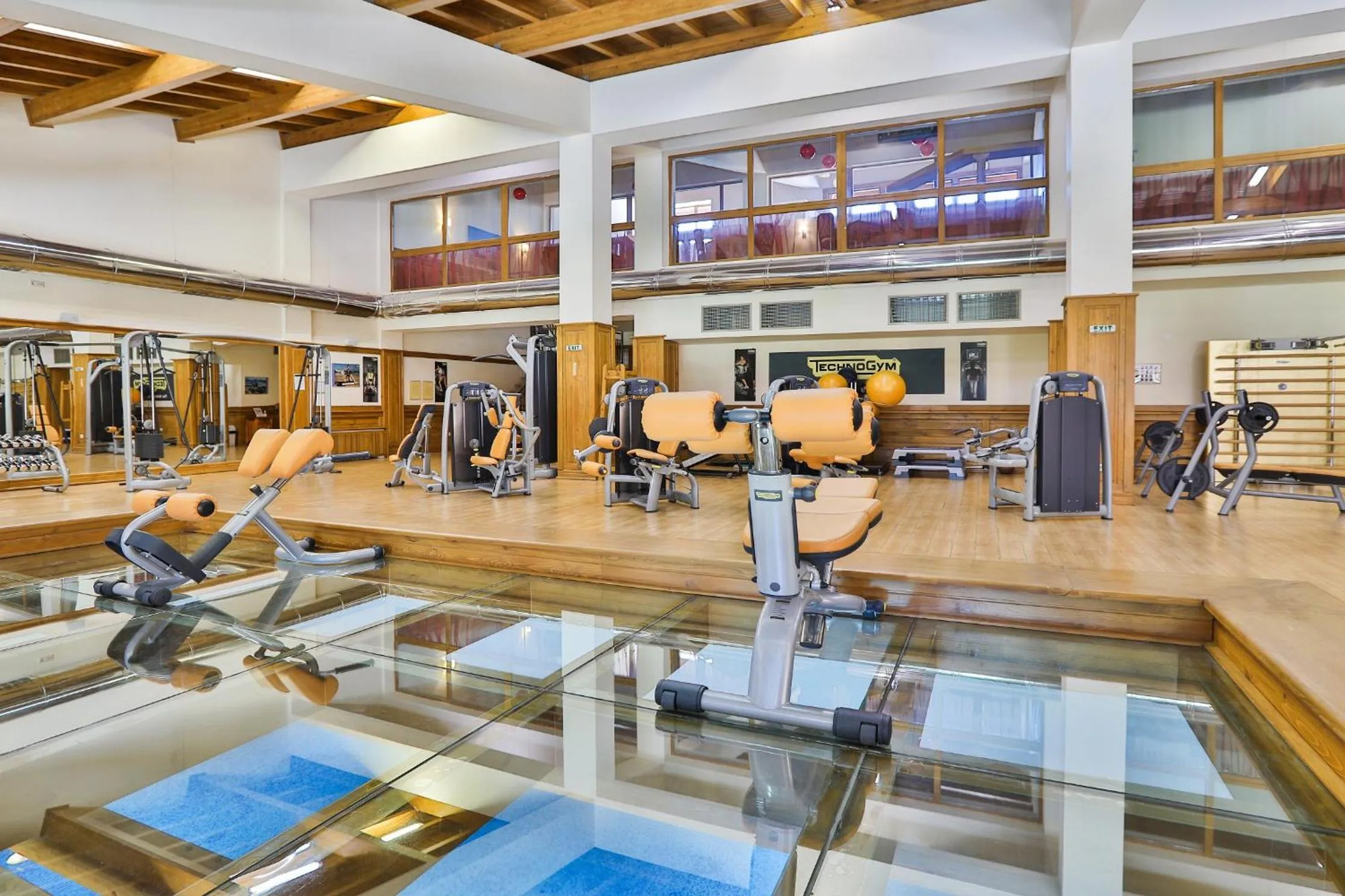 Fitness centre/facilities in Pirin Golf & Country Club Apartment Complex