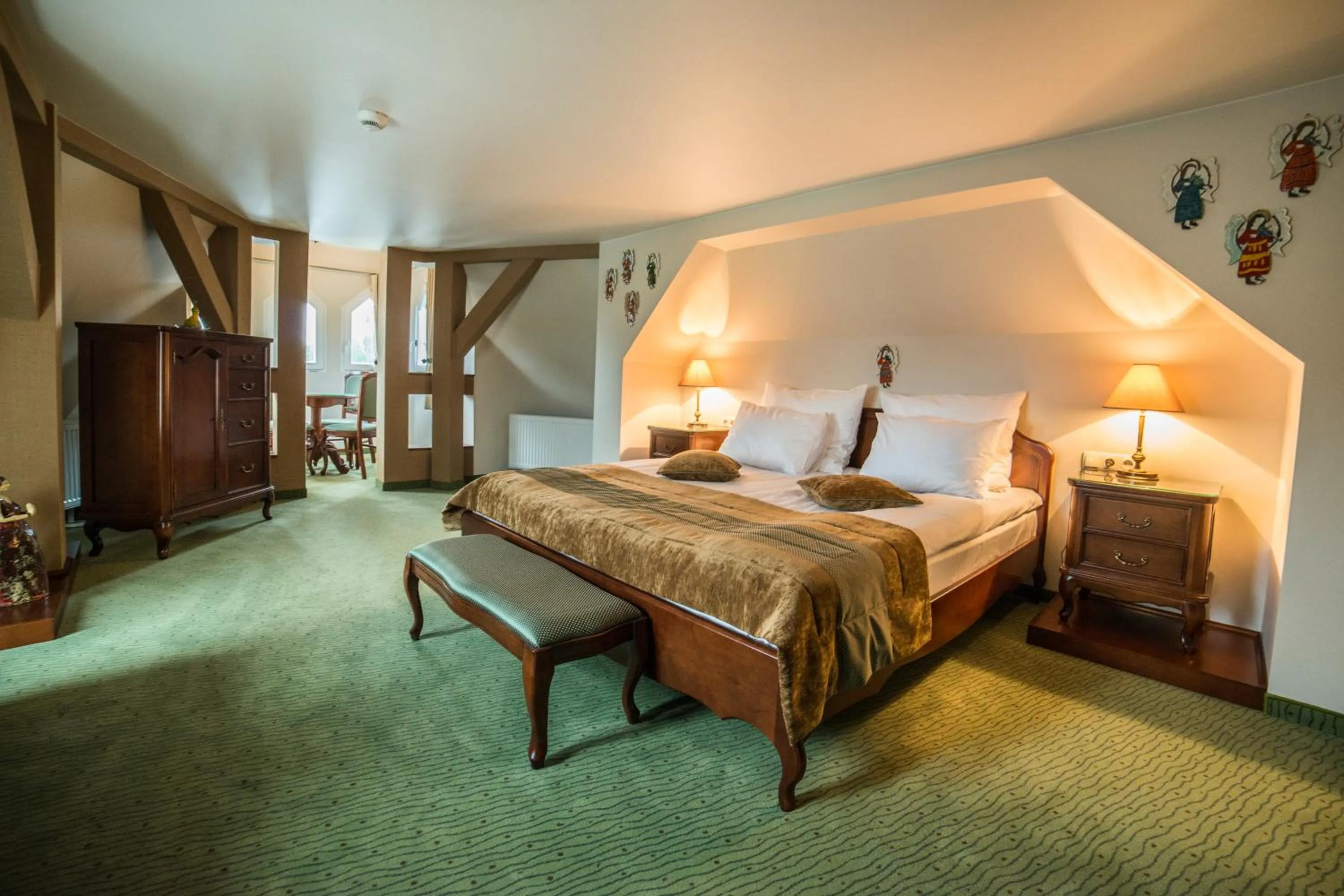 Bedroom, Bed in Hotel Starka