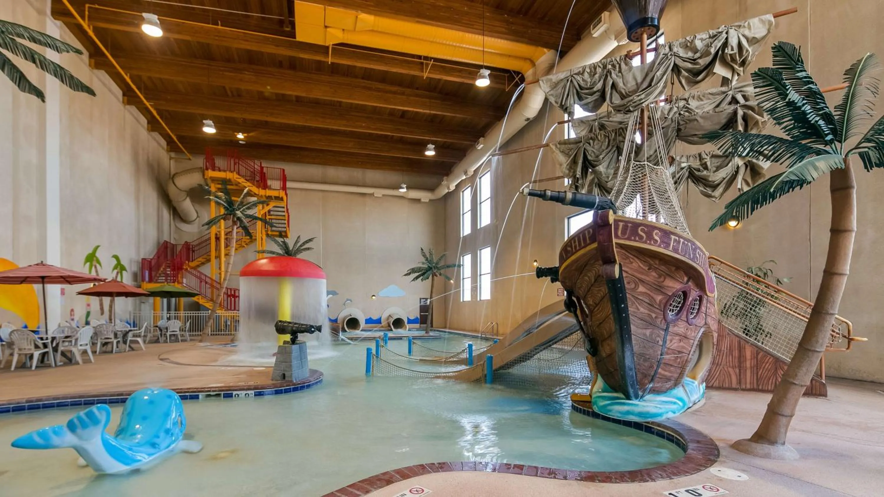 Aqua park in Best Western Ramkota Hotel