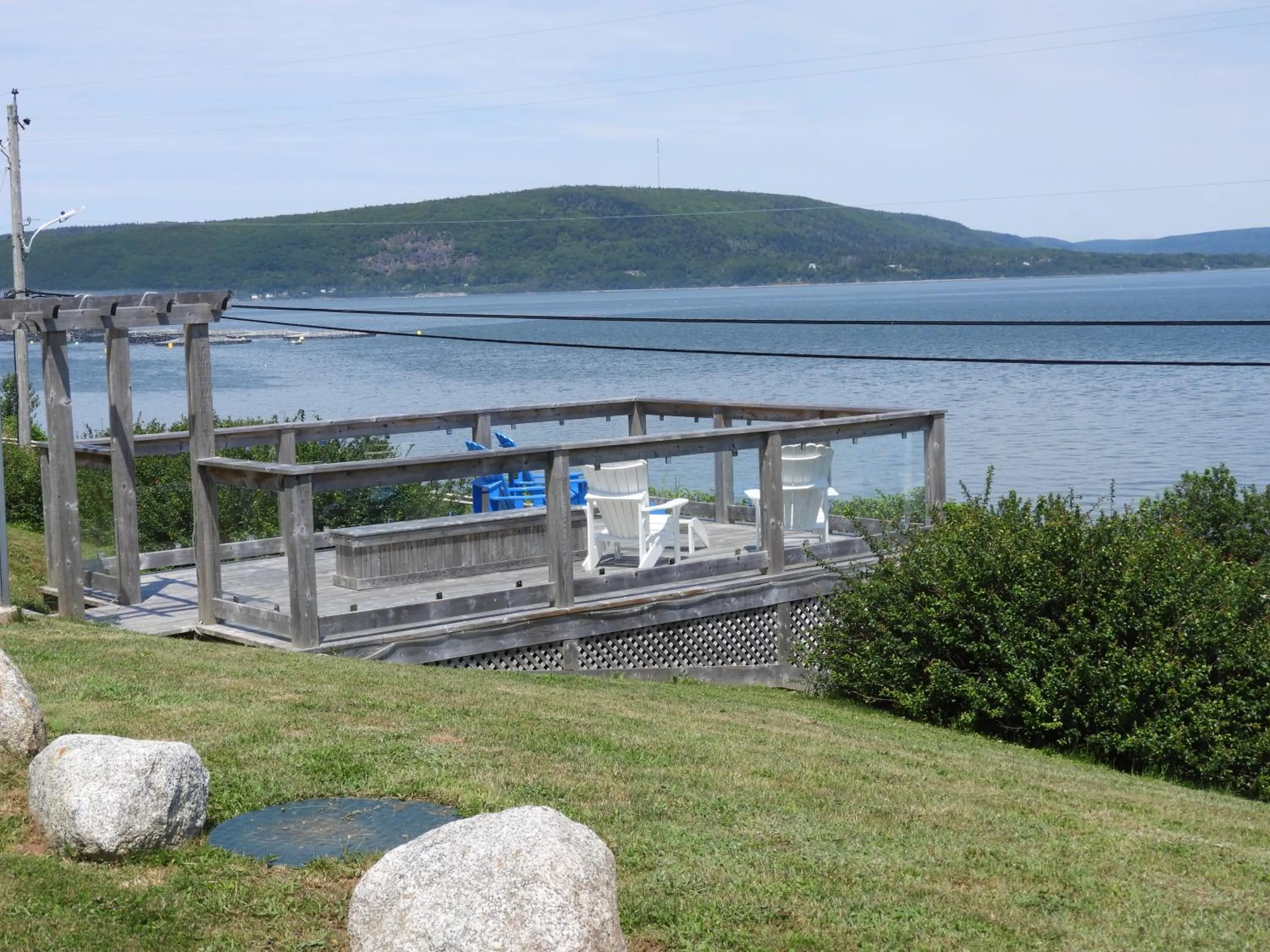 Balcony/Terrace in Admiral Digby Inn Restaurant and Cottages