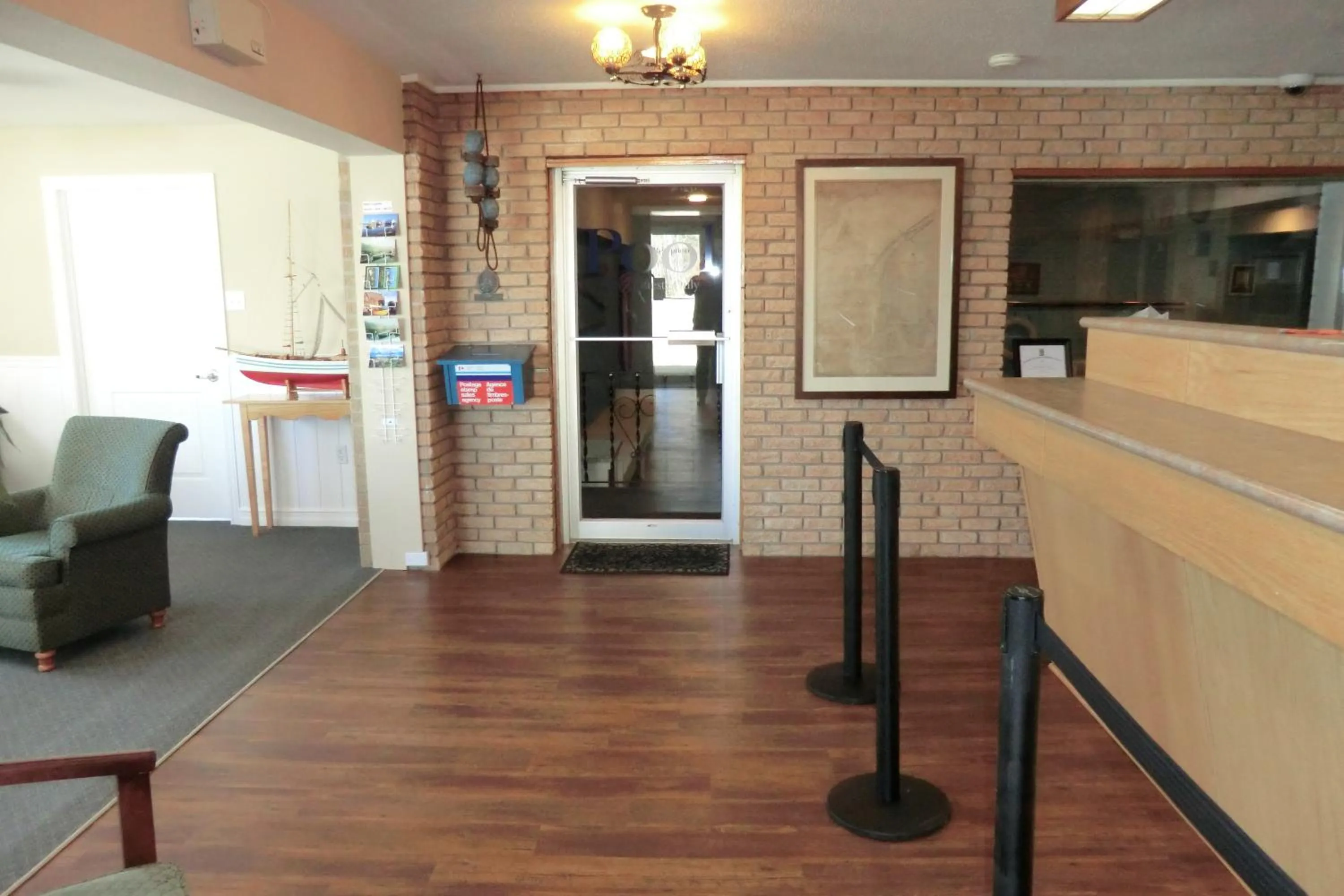 Lobby or reception in Admiral Digby Inn Restaurant and Cottages
