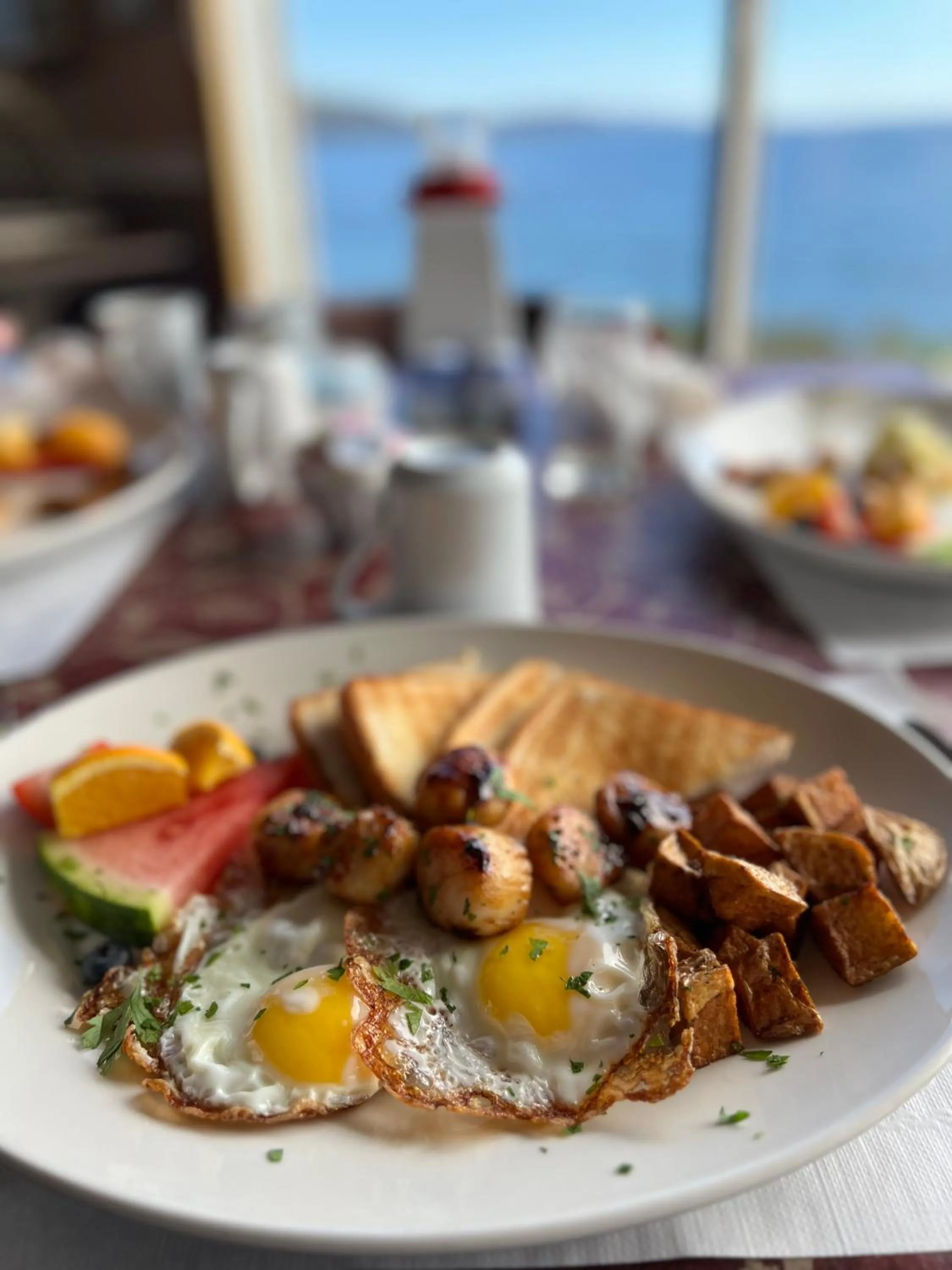 Breakfast in Admiral Digby Inn Restaurant and Cottages