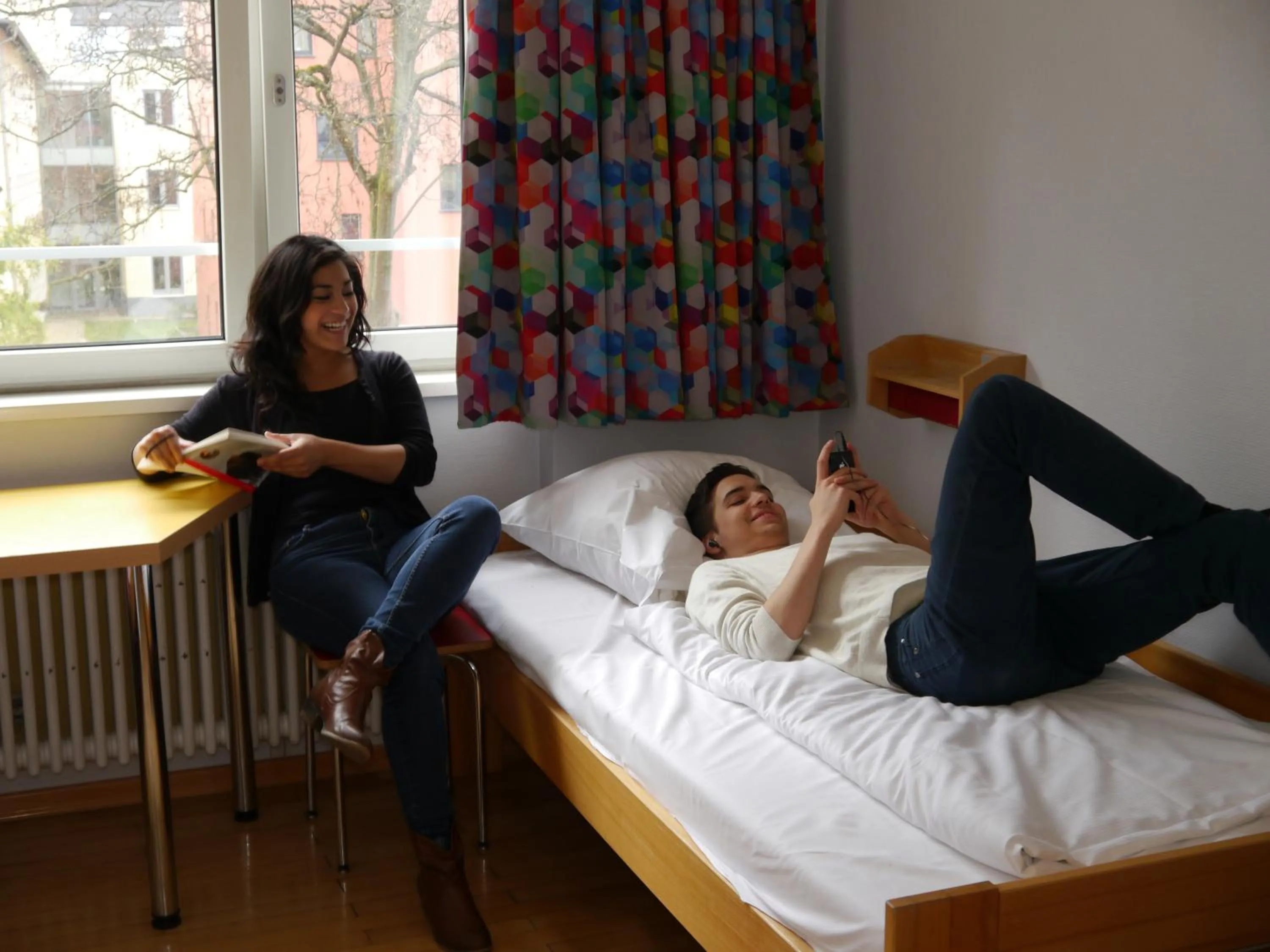 Bed in Jugendherberge Frankfurt - Haus der Jugend