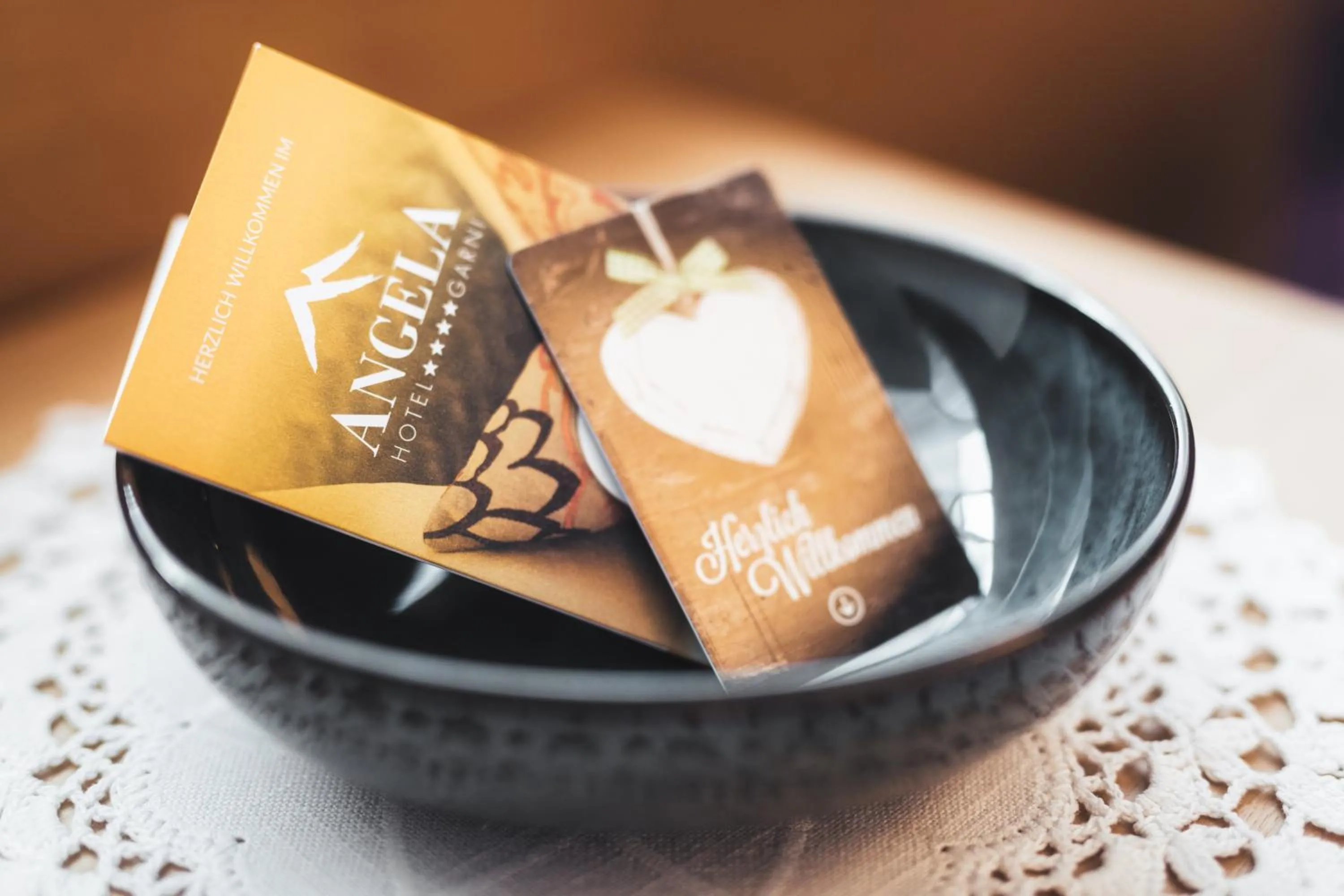 Property logo or sign in Hotel Garni Angela