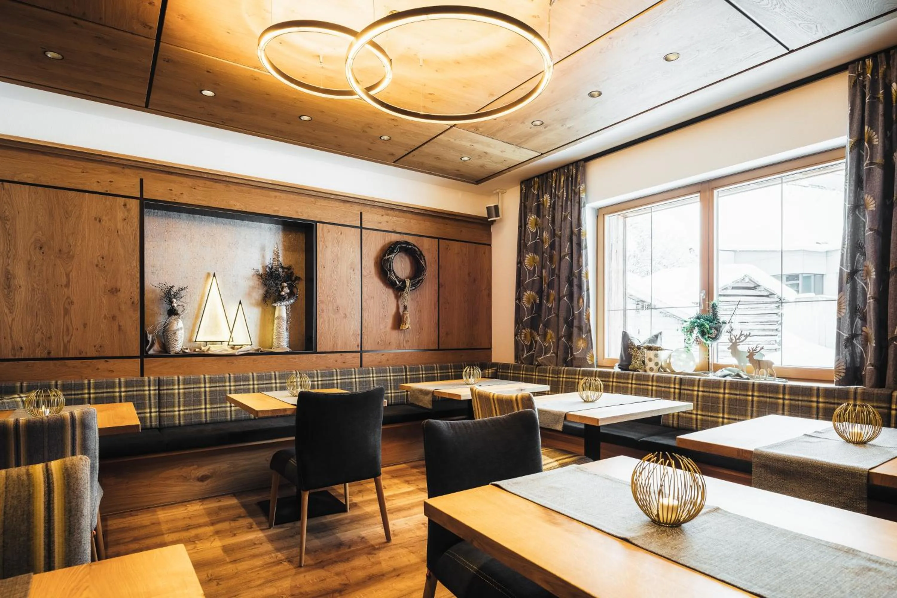 Lounge or bar in Hotel Garni Angela