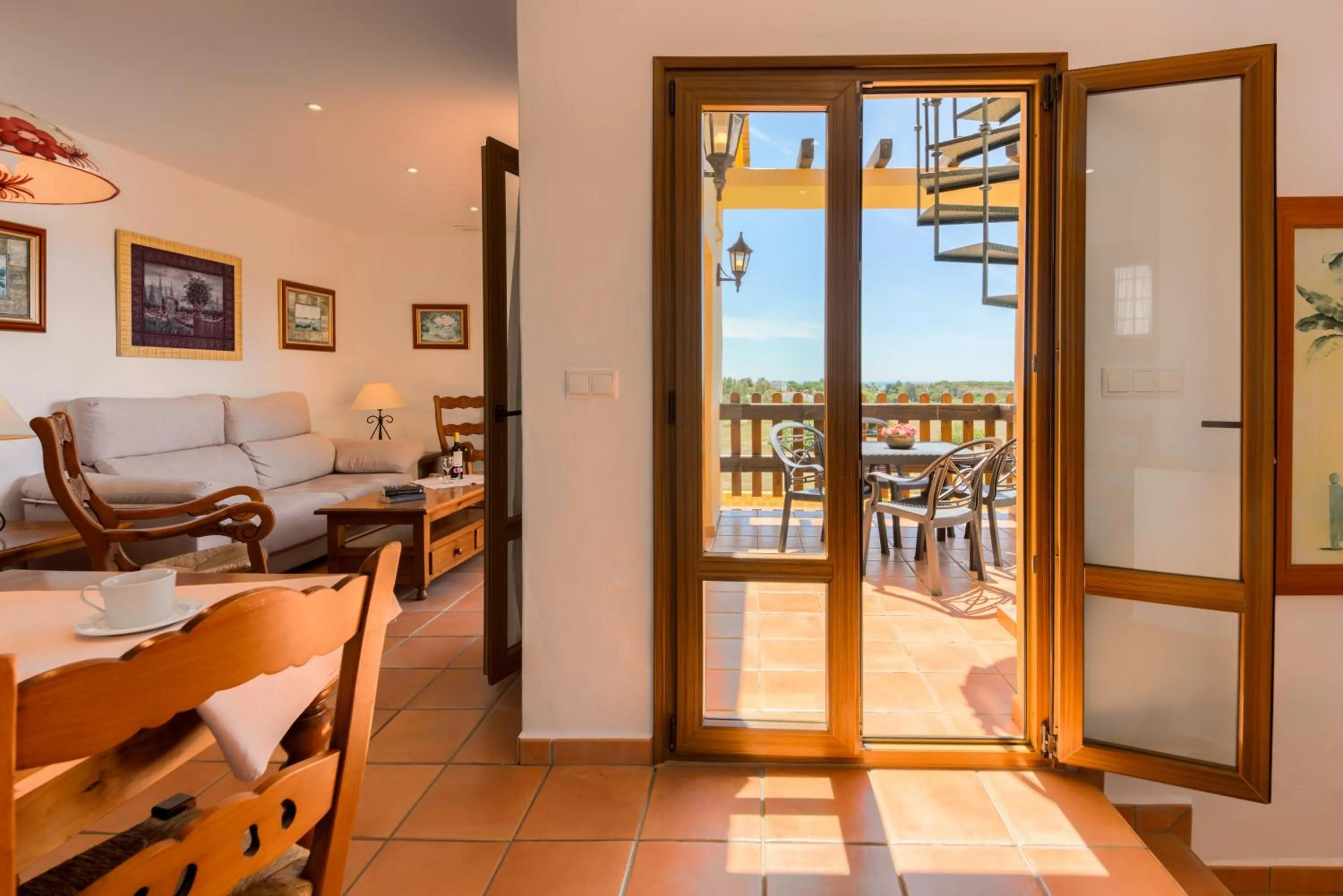Balcony/Terrace in Apartamentos Villafaro Conil